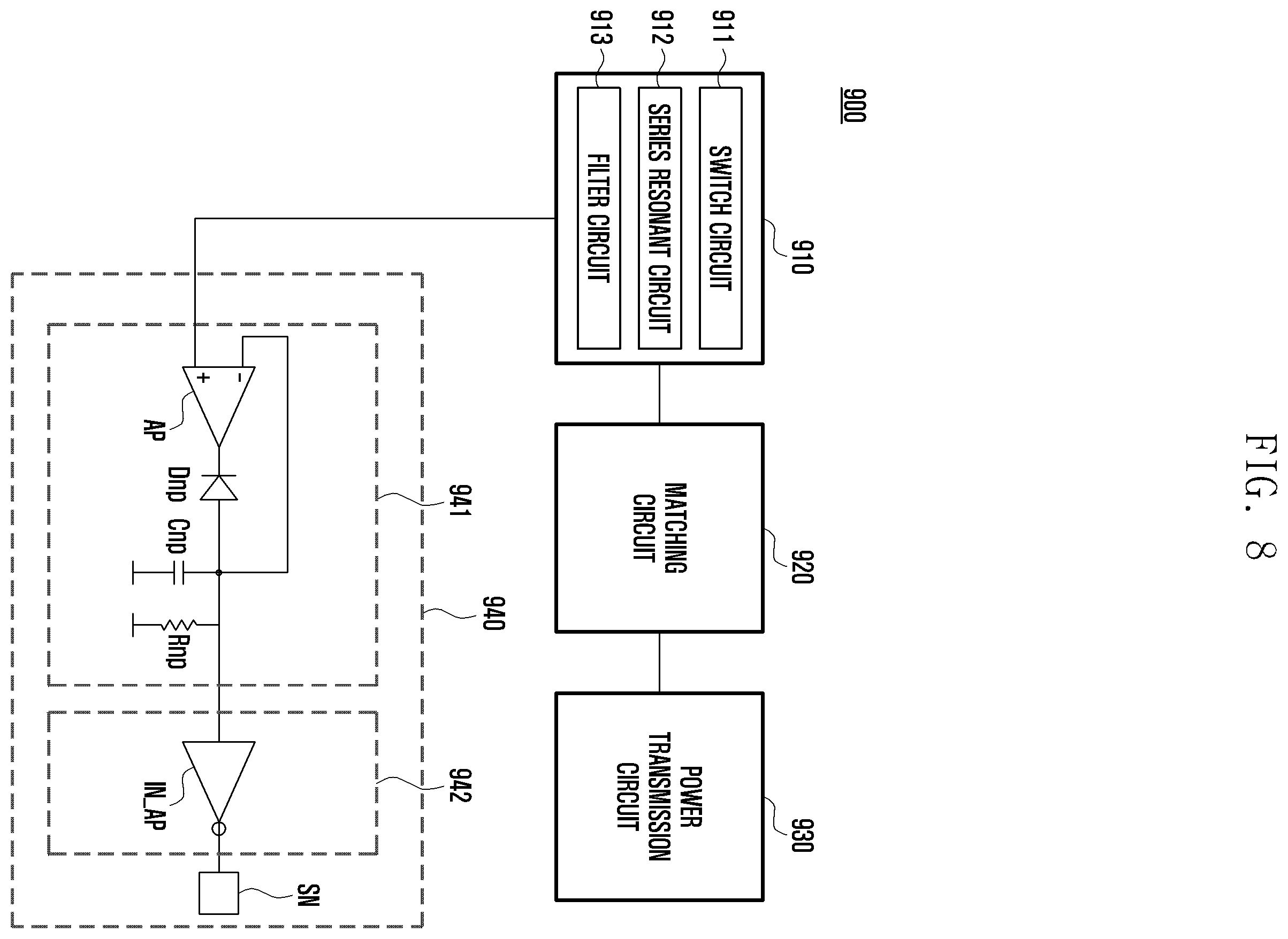 Patent US12562597 Figure 8 – Wireless power transmission device, and electronic device comprising same
