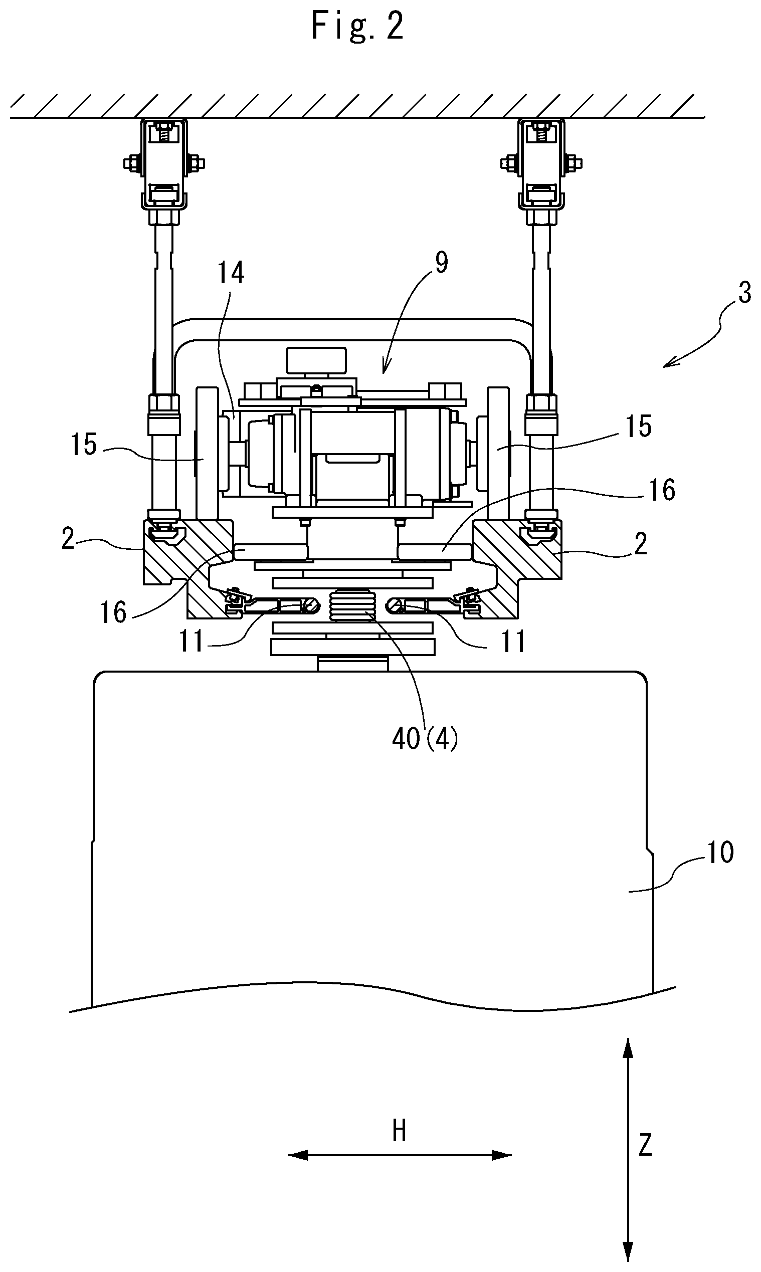 Patent US12562599 Figure 2 – Contactless power feeder