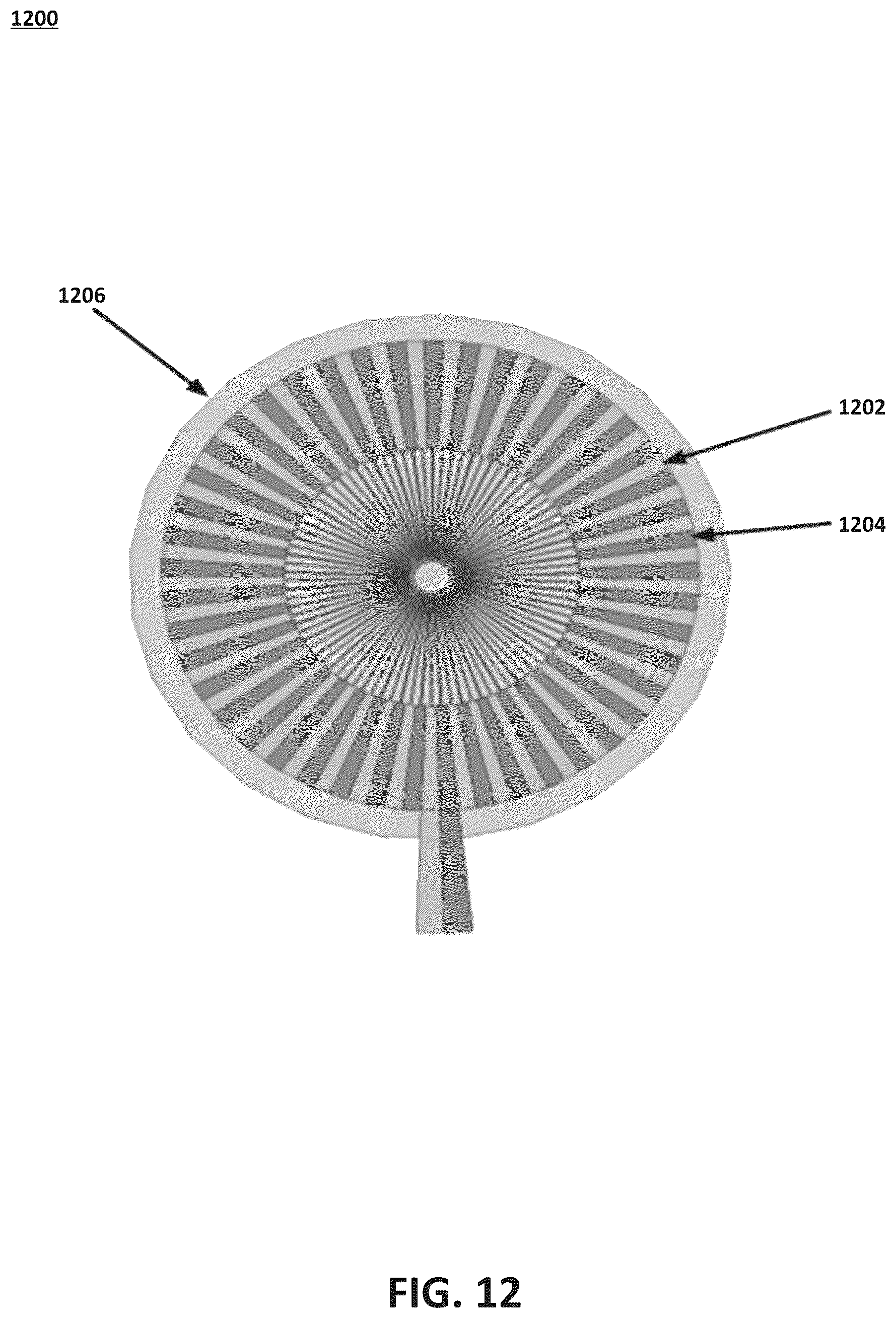Patent US12562603 Figure 12 – Electrostatic shield for wireless systems