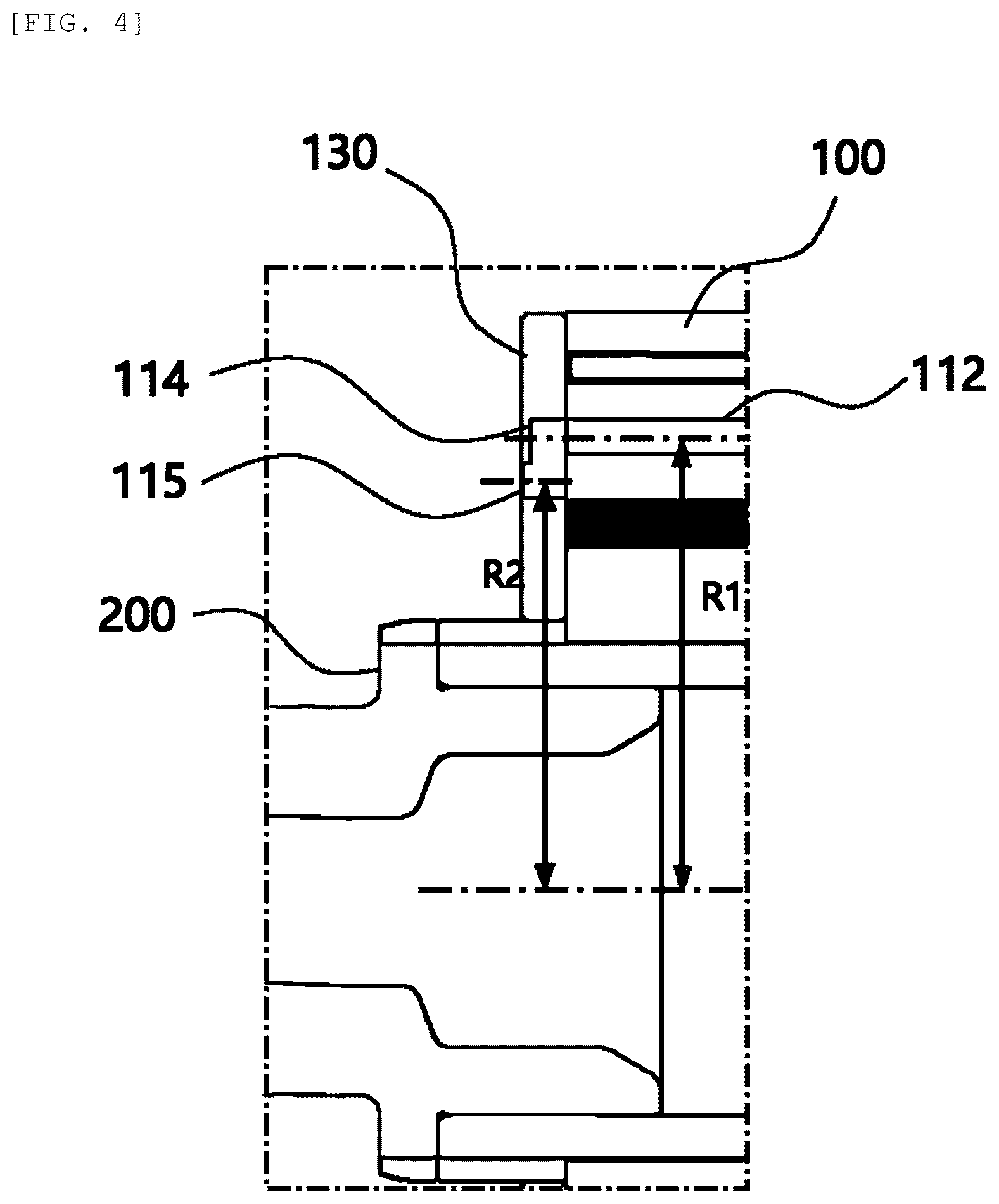 Patent US12562610 Figure 4 – Rotor module with cooling structure