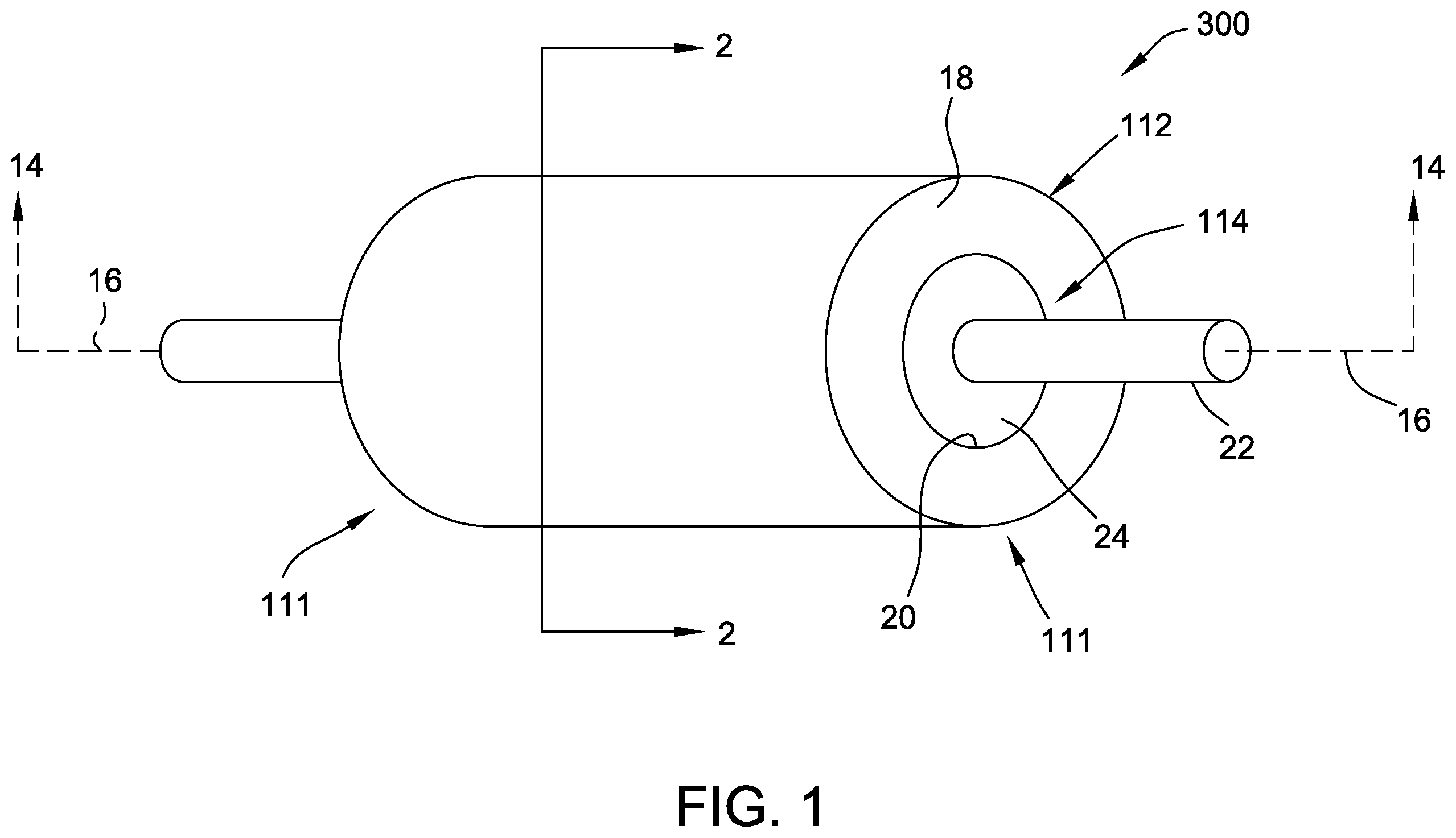 Patent US12562612 Figure 1 – End winding support bracket