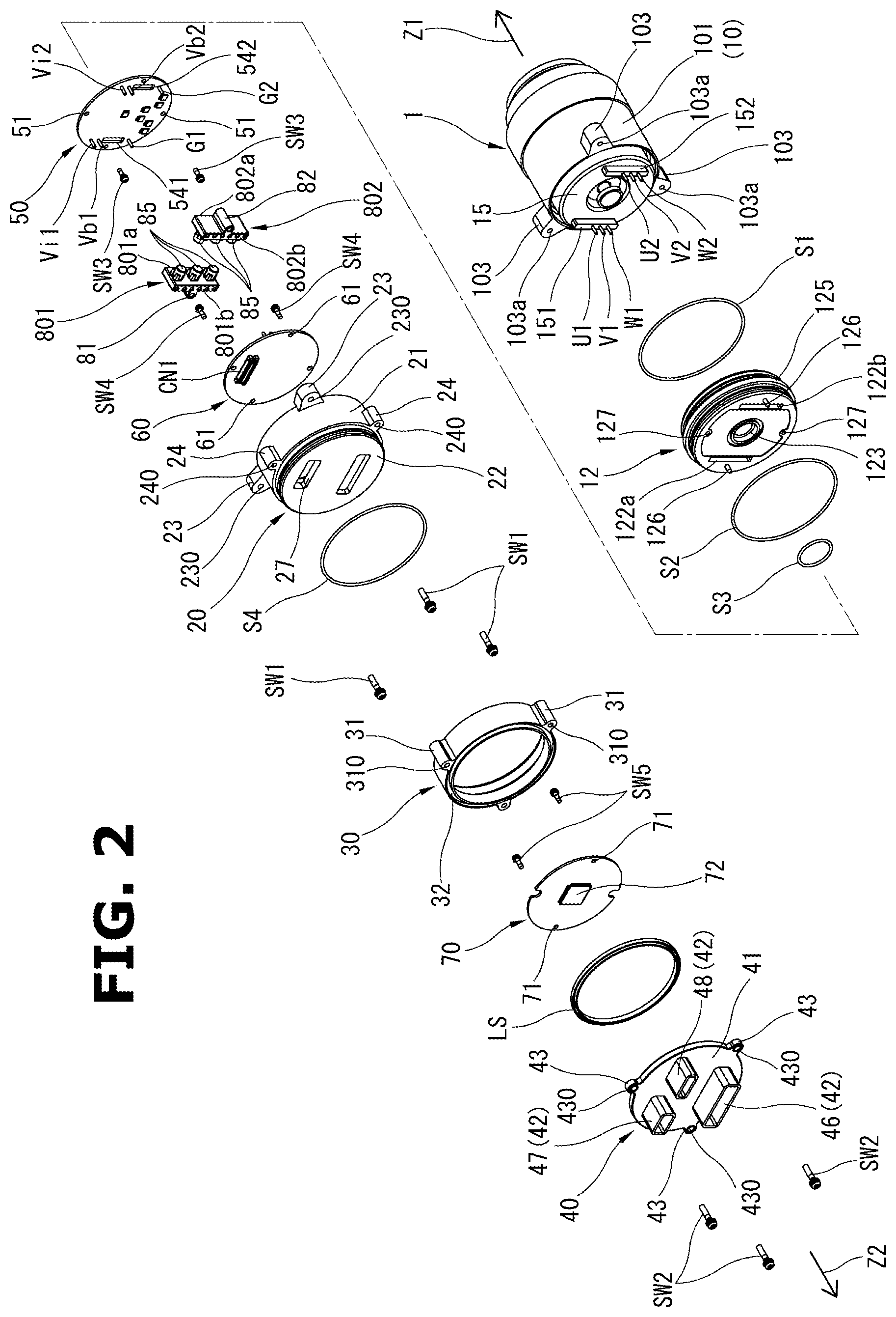 Patent US12562613 Figure 2 – Electronic control device