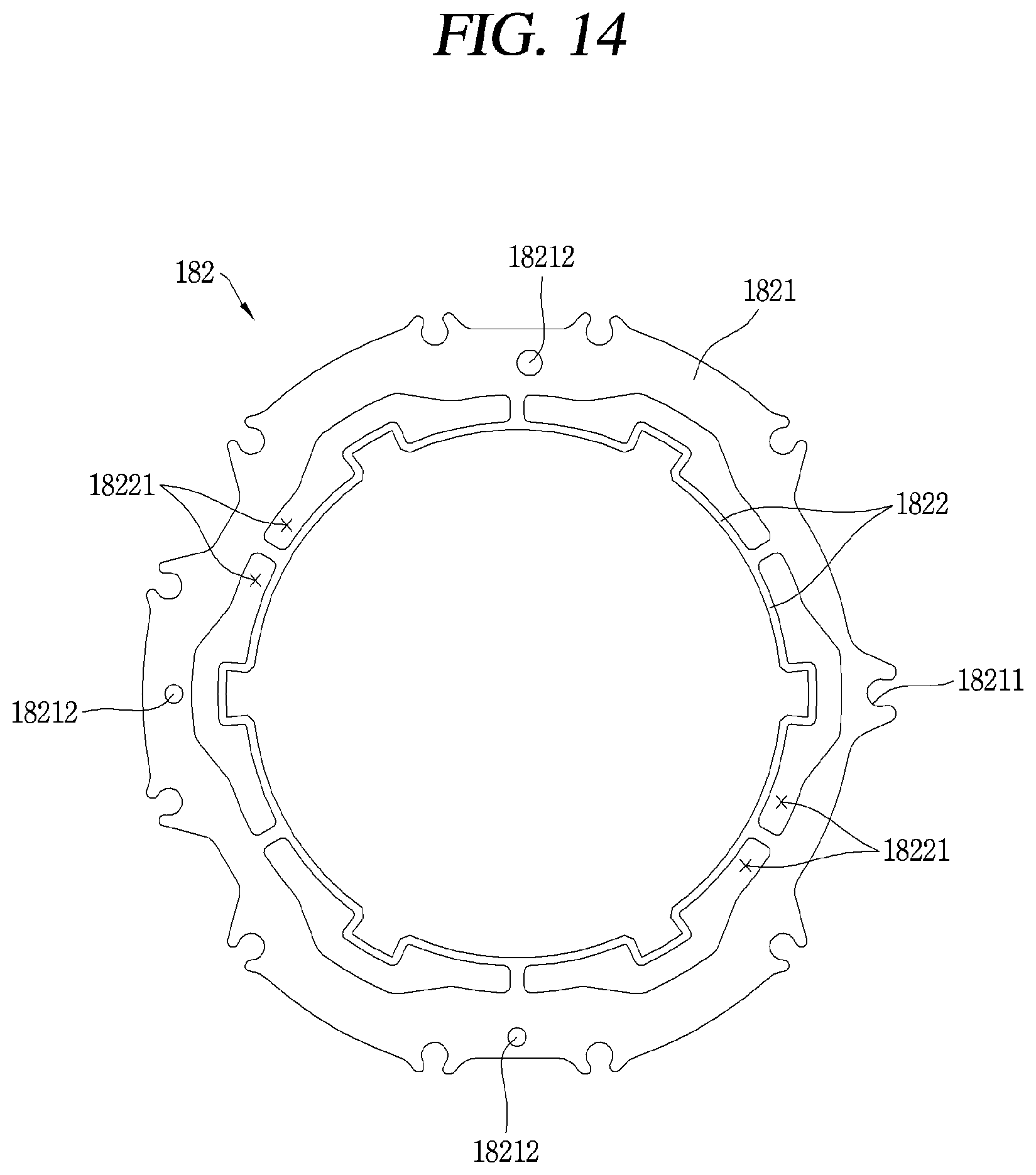 Patent US12562615 Figure 13 – Motor assembly
