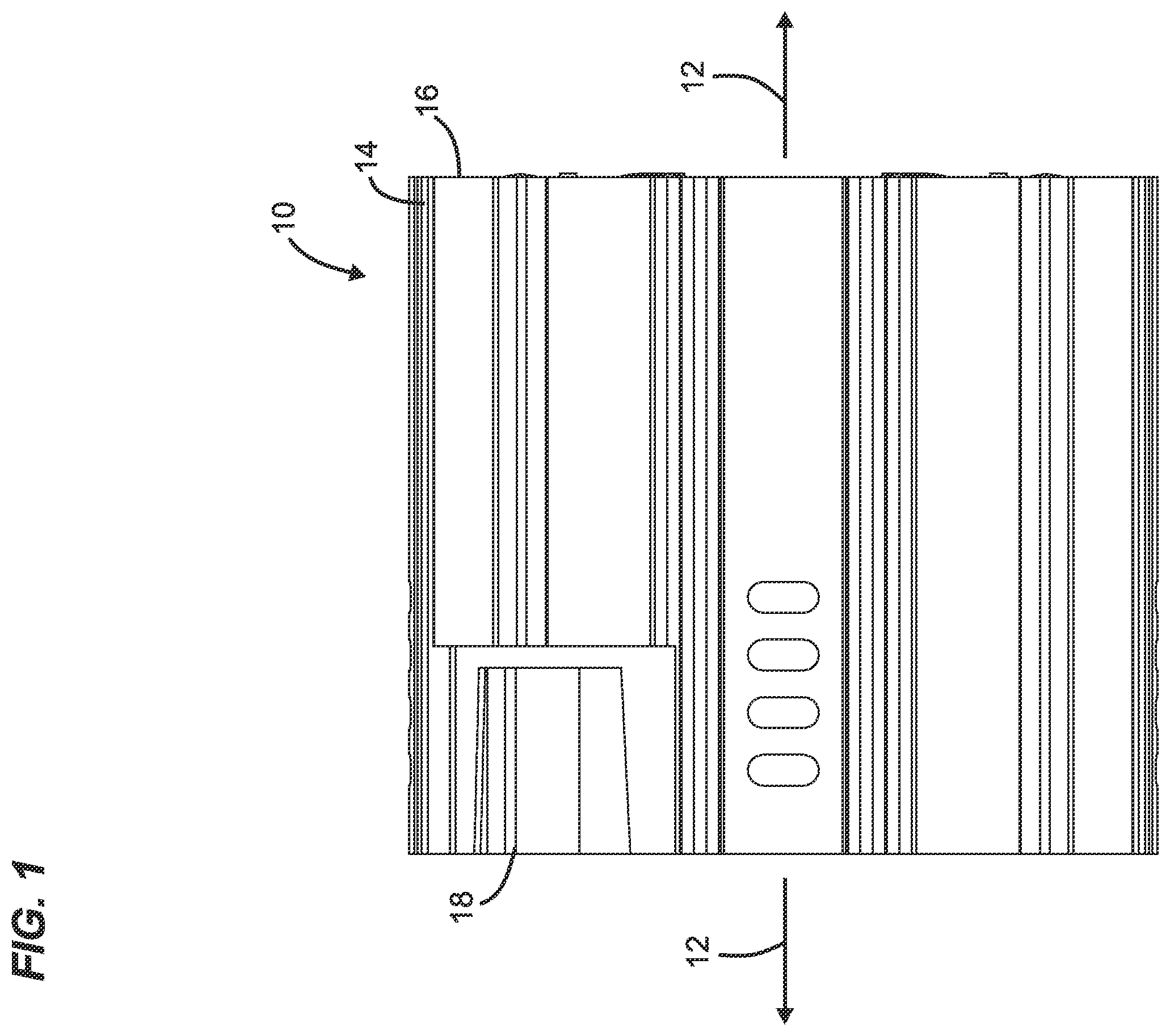Patent US12562616 Figure 1 – Motor with expandable casing