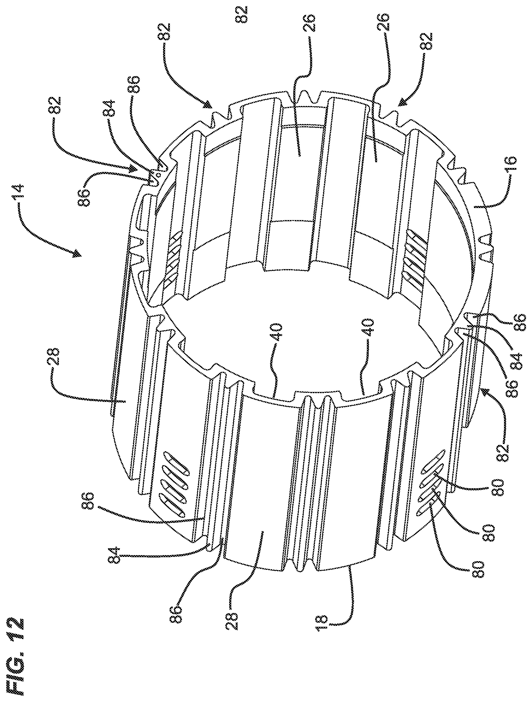 Patent US12562616 Figure 11 – Motor with expandable casing