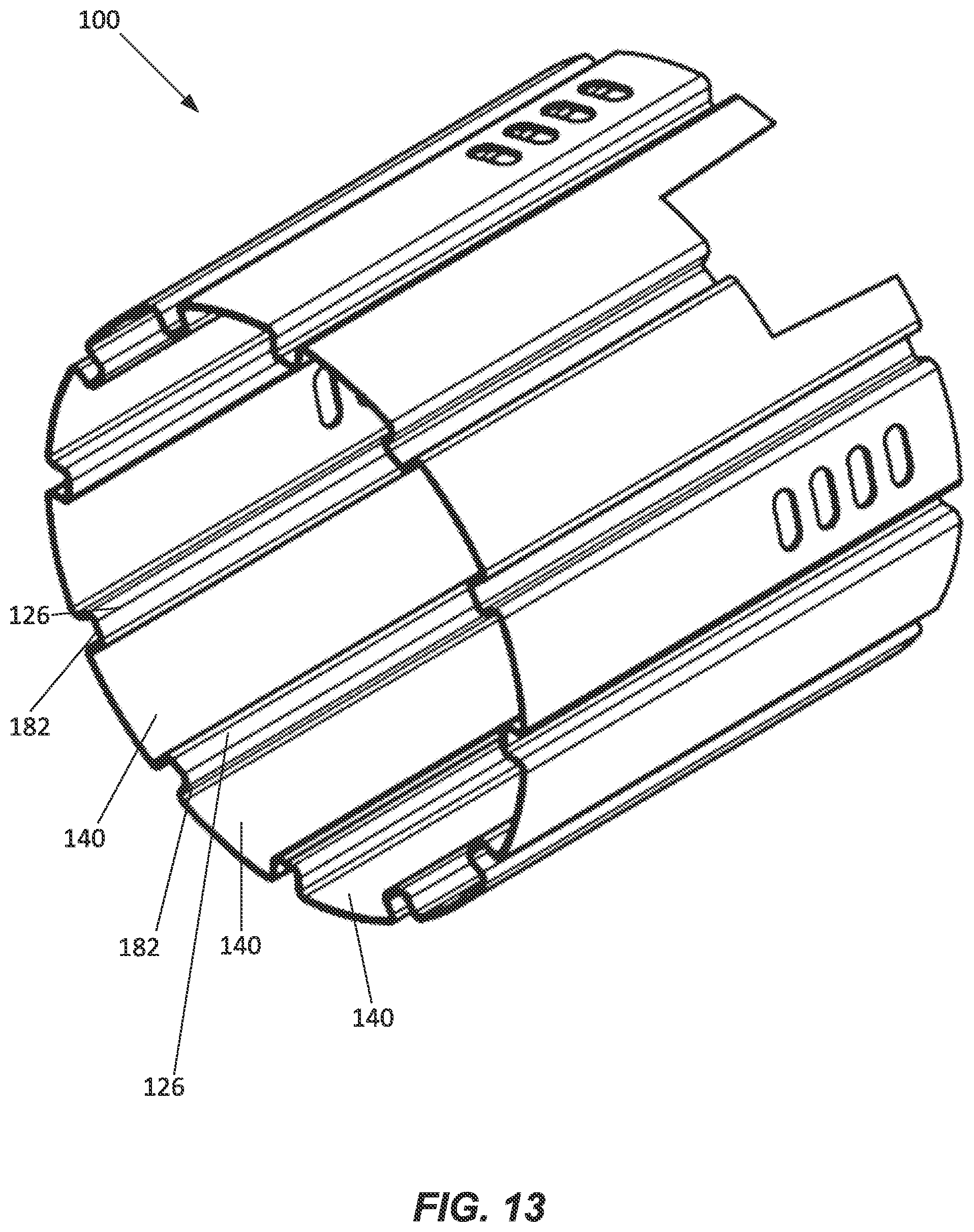 Patent US12562616 Figure 12 – Motor with expandable casing