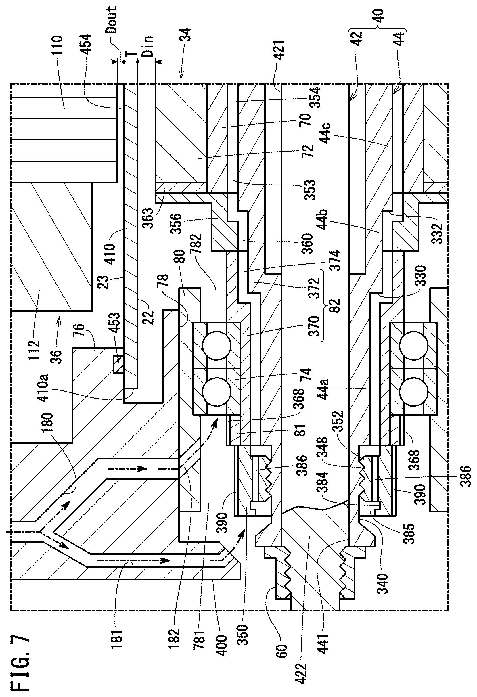 Patent US12562620 Figure 7 – Rotating electric machine system, and combined power system equipped therewith