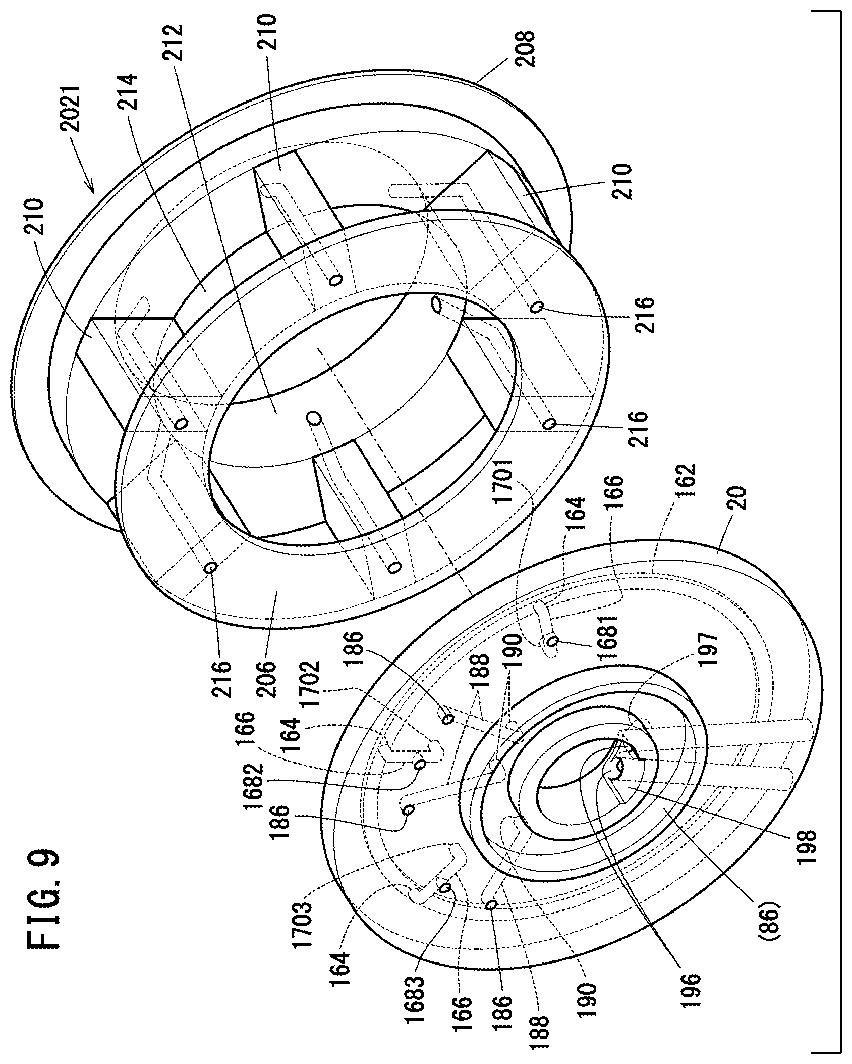 Patent US12562620 Figure 9 – Rotating electric machine system, and combined power system equipped therewith