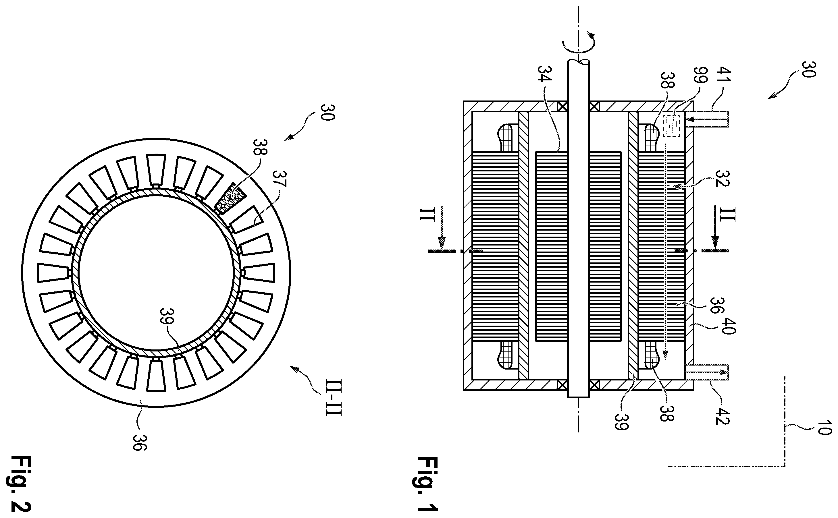 Patent US12562621 Figure 1 – Drive unit