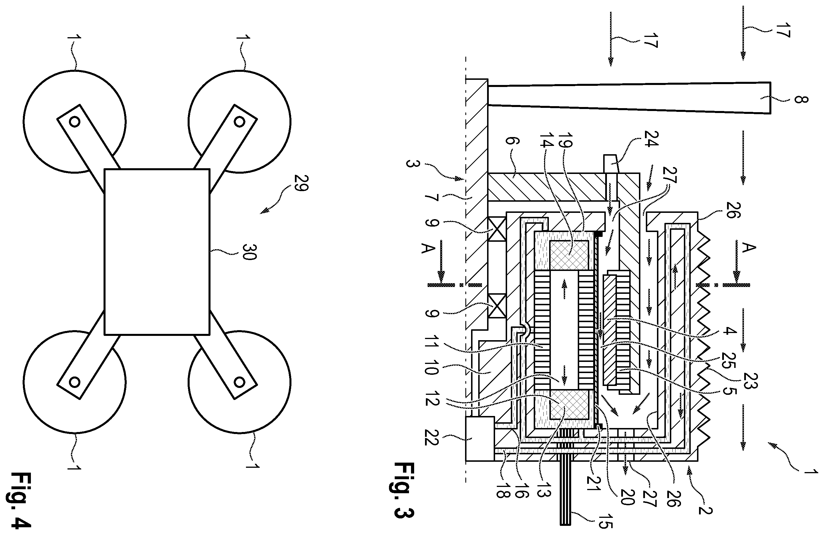 Patent US12562623 Figure 3 – Apparatus for cooling an electric propulsion engine