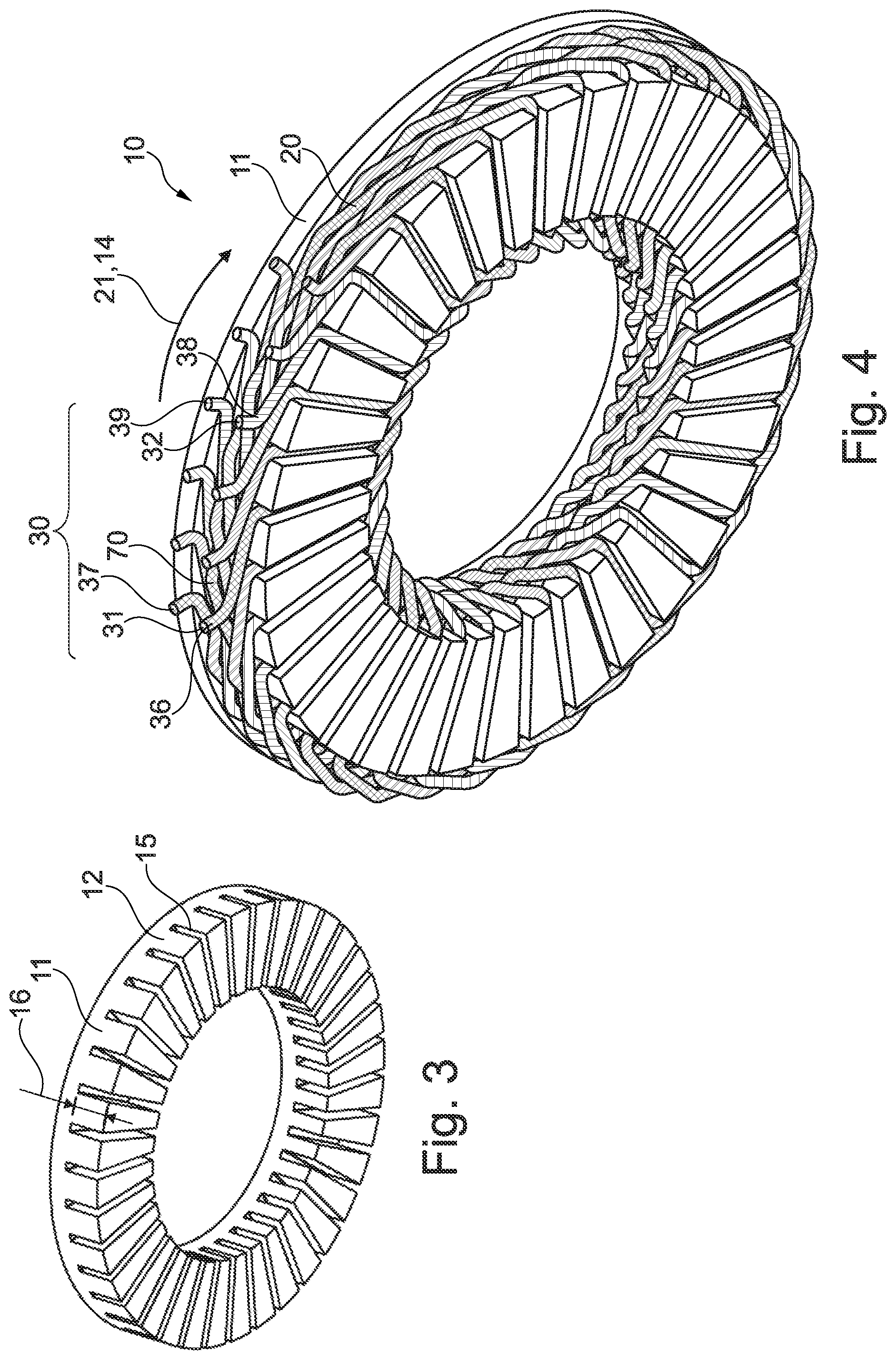 Patent US12562628 Figure 2 – Method for producing a winding for a stator in an electric rotating machine, stator, method for producing the stator and electric rotating machine