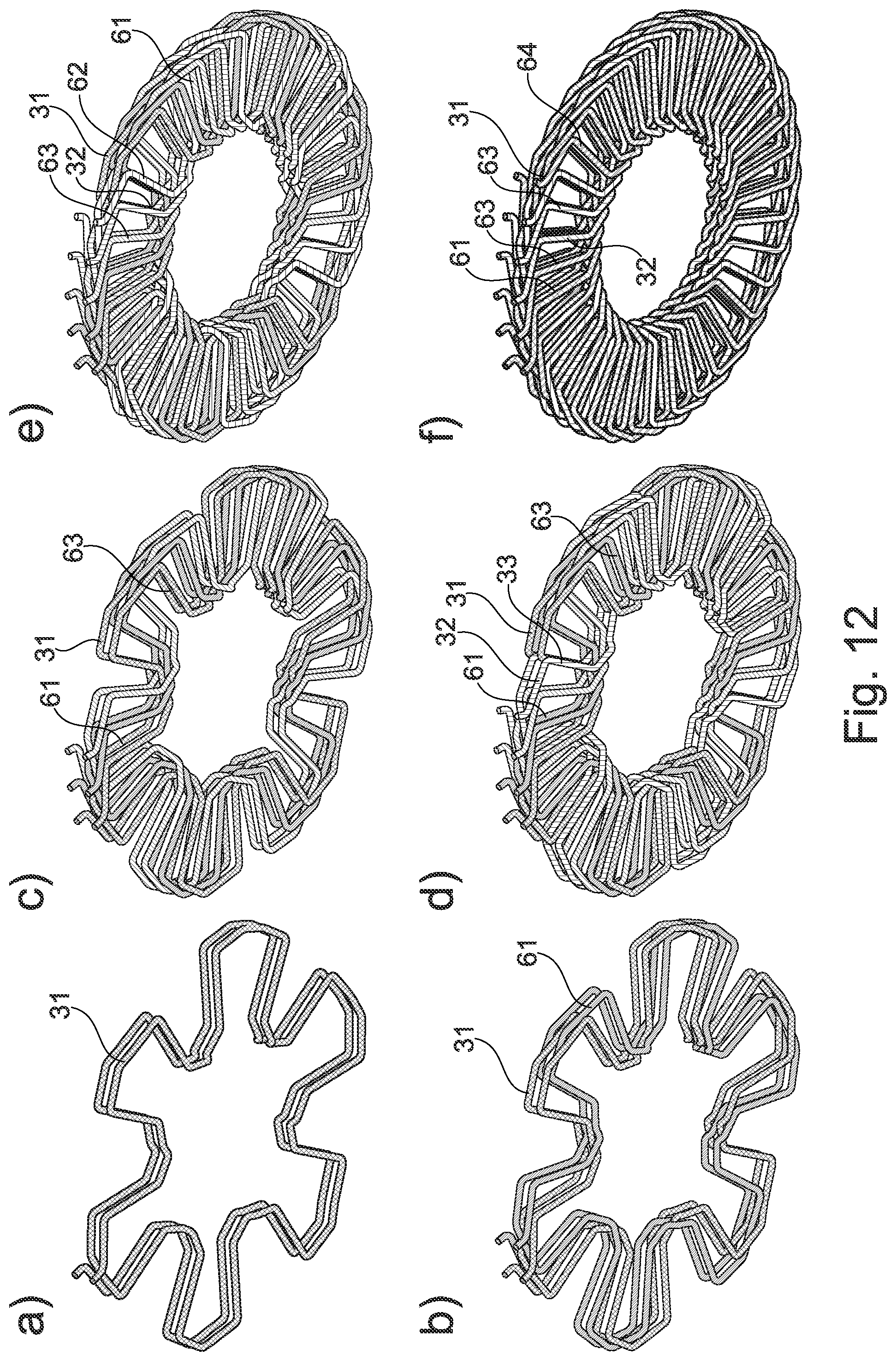 Patent US12562628 Figure 6 – Method for producing a winding for a stator in an electric rotating machine, stator, method for producing the stator and electric rotating machine