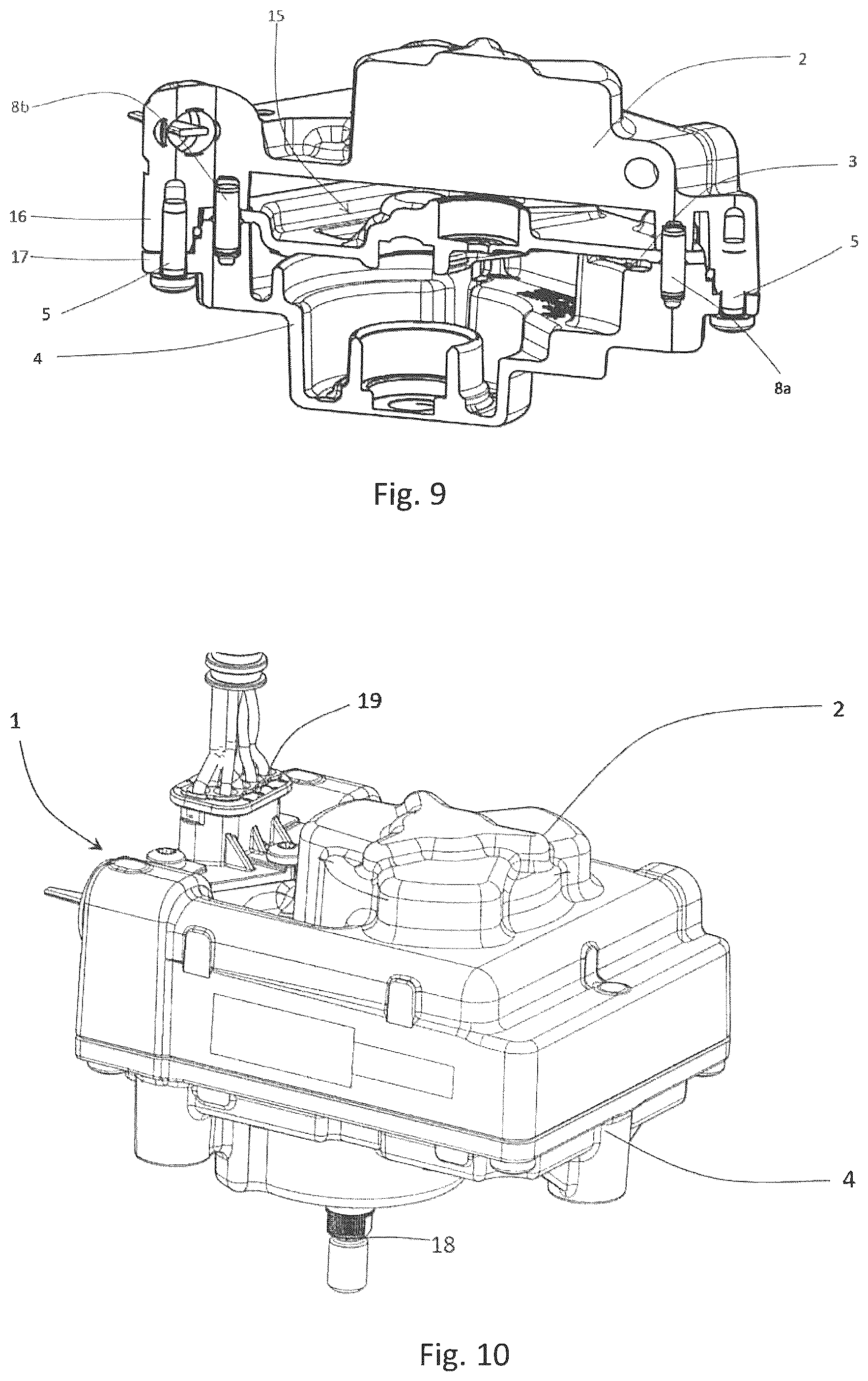 Patent US12562630 Figure 8 – Electric actuator