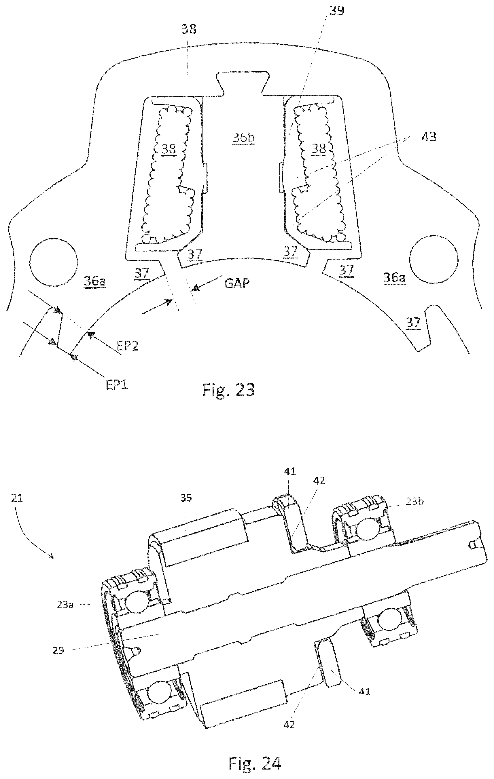 Patent US12562630 Figure 16 – Electric actuator