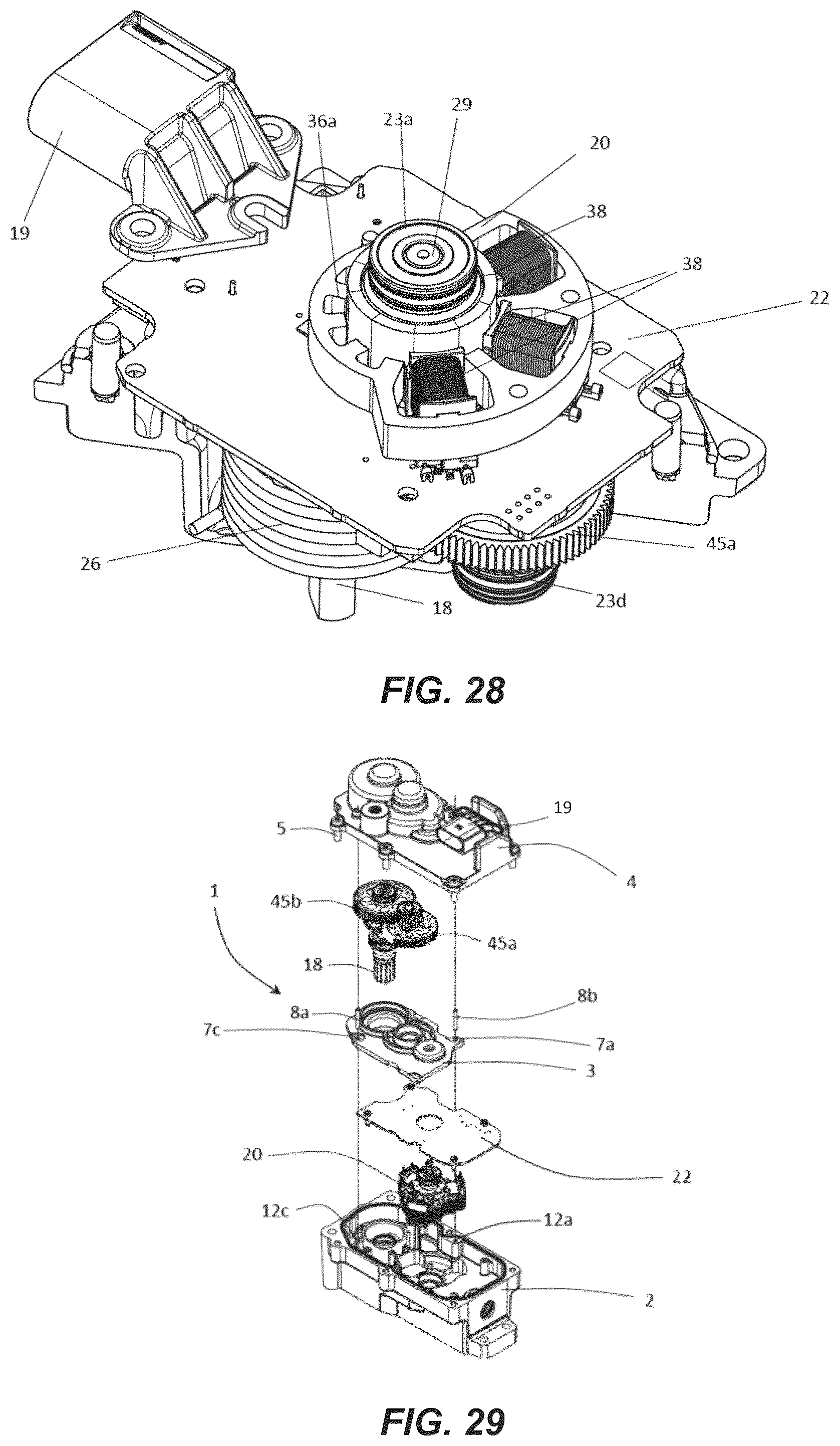 Patent US12562630 Figure 19 – Electric actuator