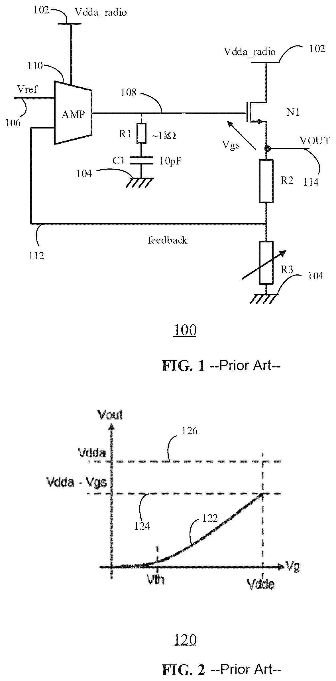 Patent US12562631 — Gate driver for a low dropout voltage regulator — Figure 1