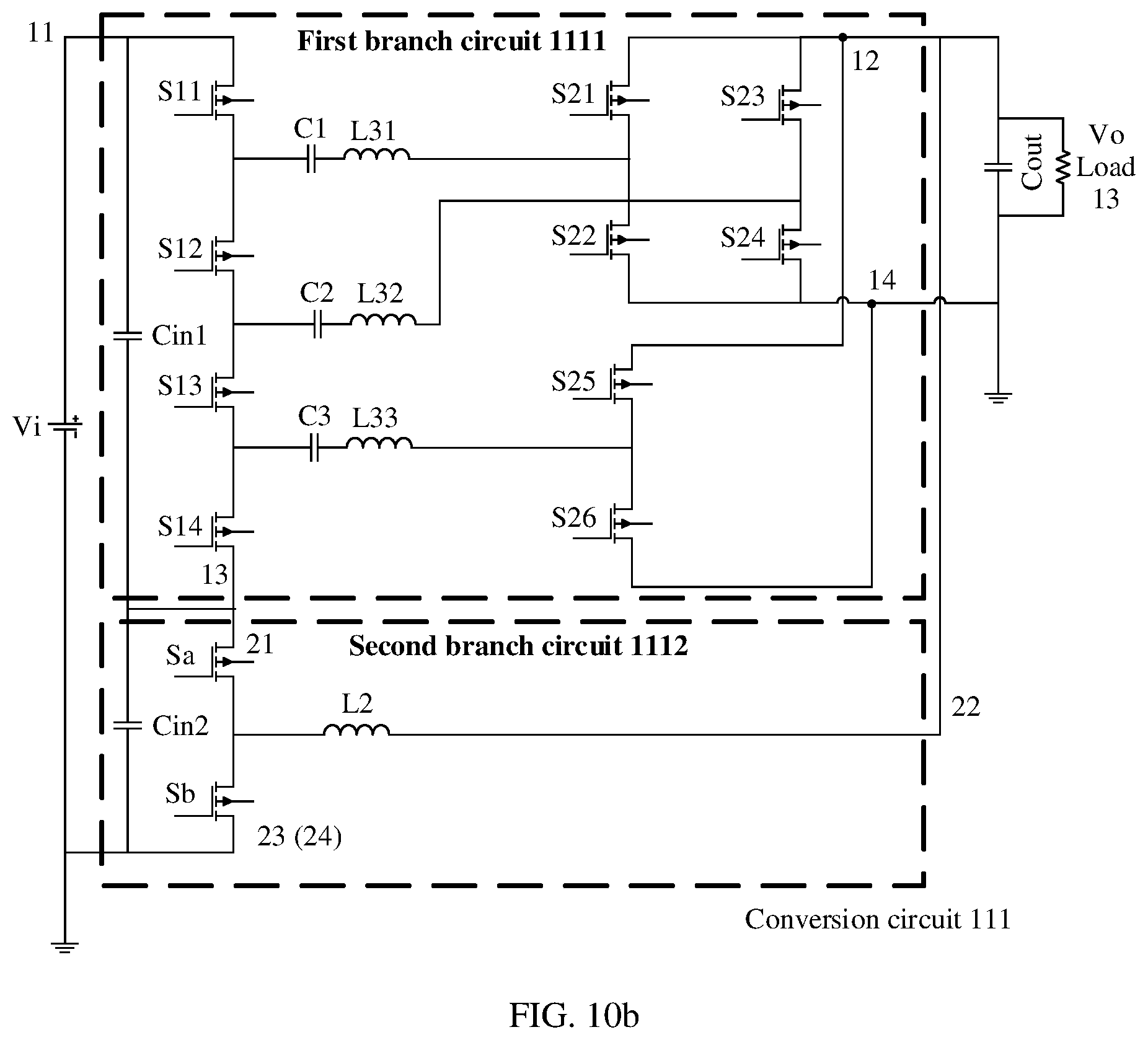 Patent US12562632 Figure 9 – Conversion circuit including isolation and conversion units, and switch-mode power supply including the conversion circuit