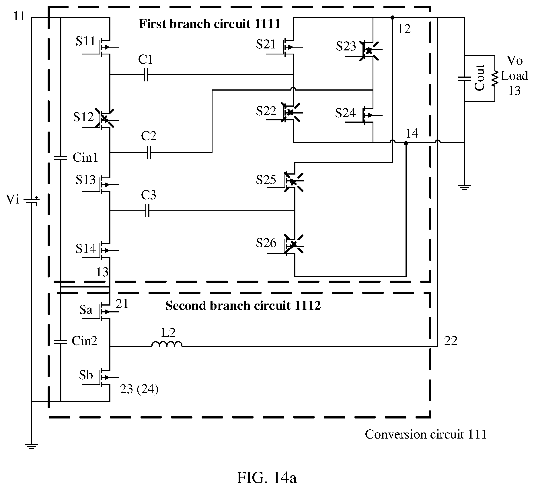 Patent US12562632 Figure 17 – Conversion circuit including isolation and conversion units, and switch-mode power supply including the conversion circuit