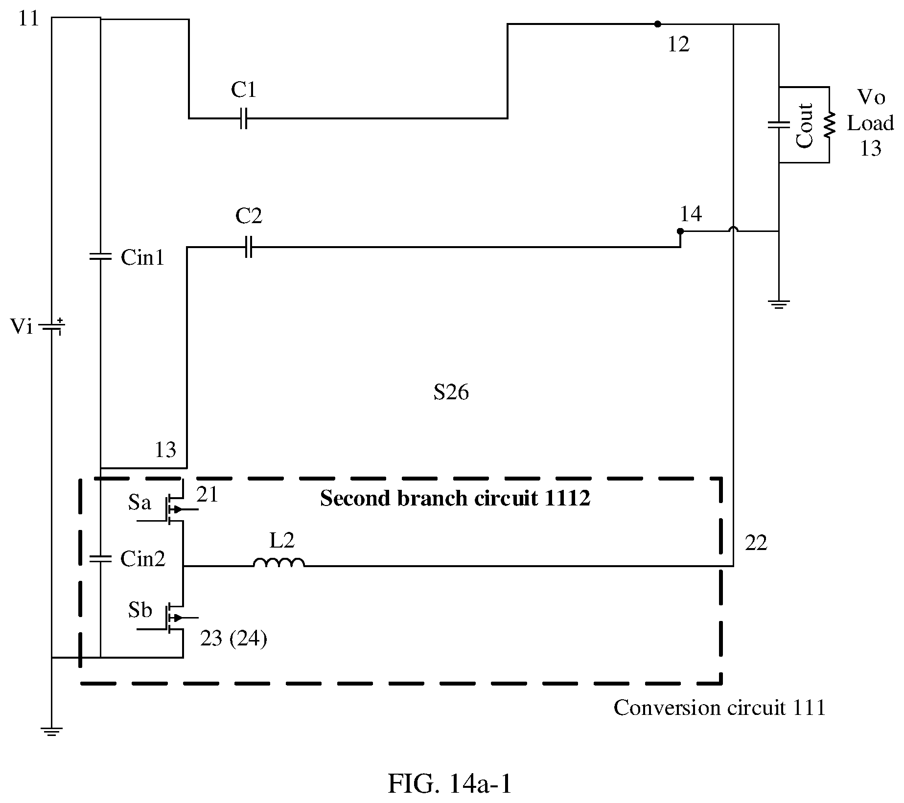 Patent US12562632 Figure 18 – Conversion circuit including isolation and conversion units, and switch-mode power supply including the conversion circuit