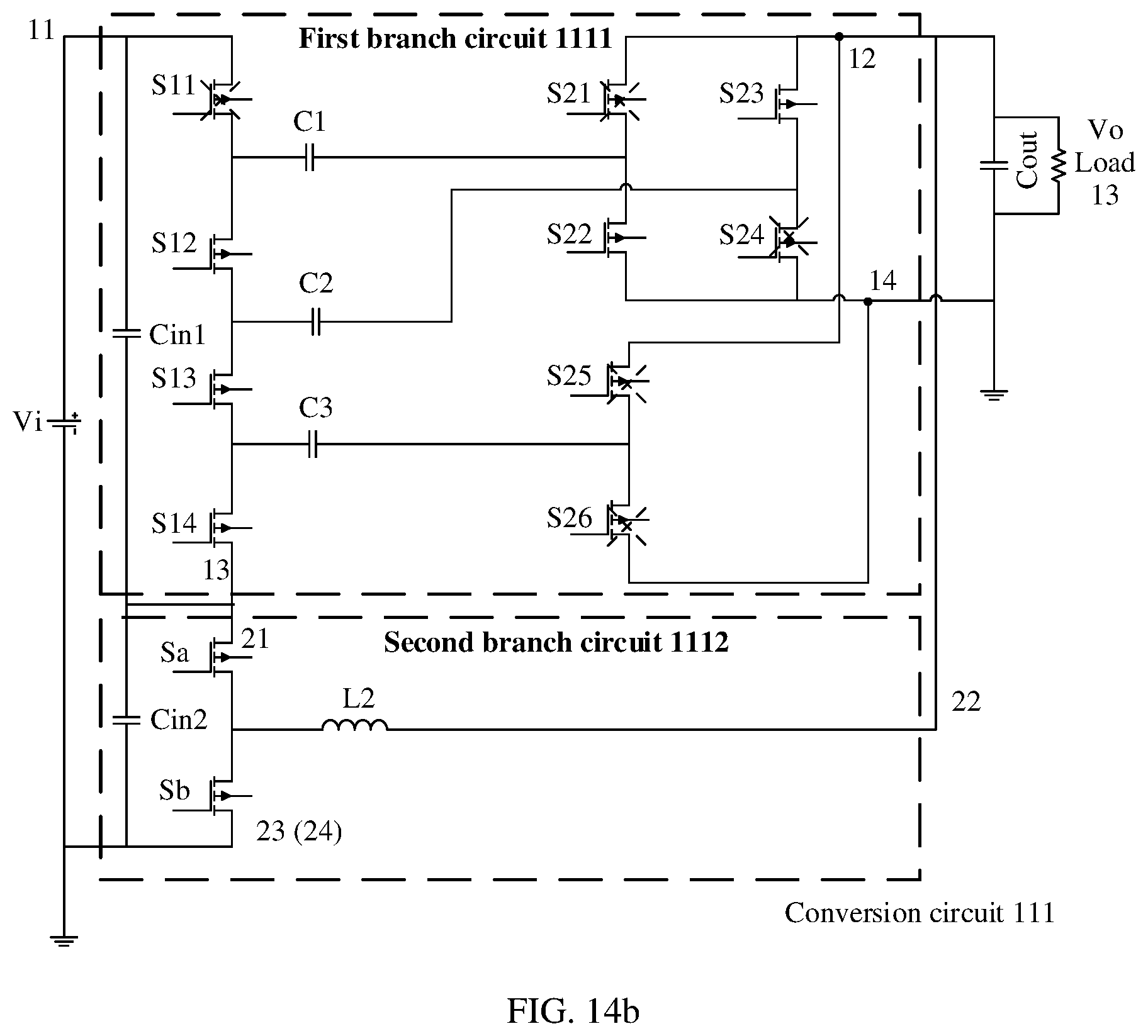 Patent US12562632 Figure 19 – Conversion circuit including isolation and conversion units, and switch-mode power supply including the conversion circuit