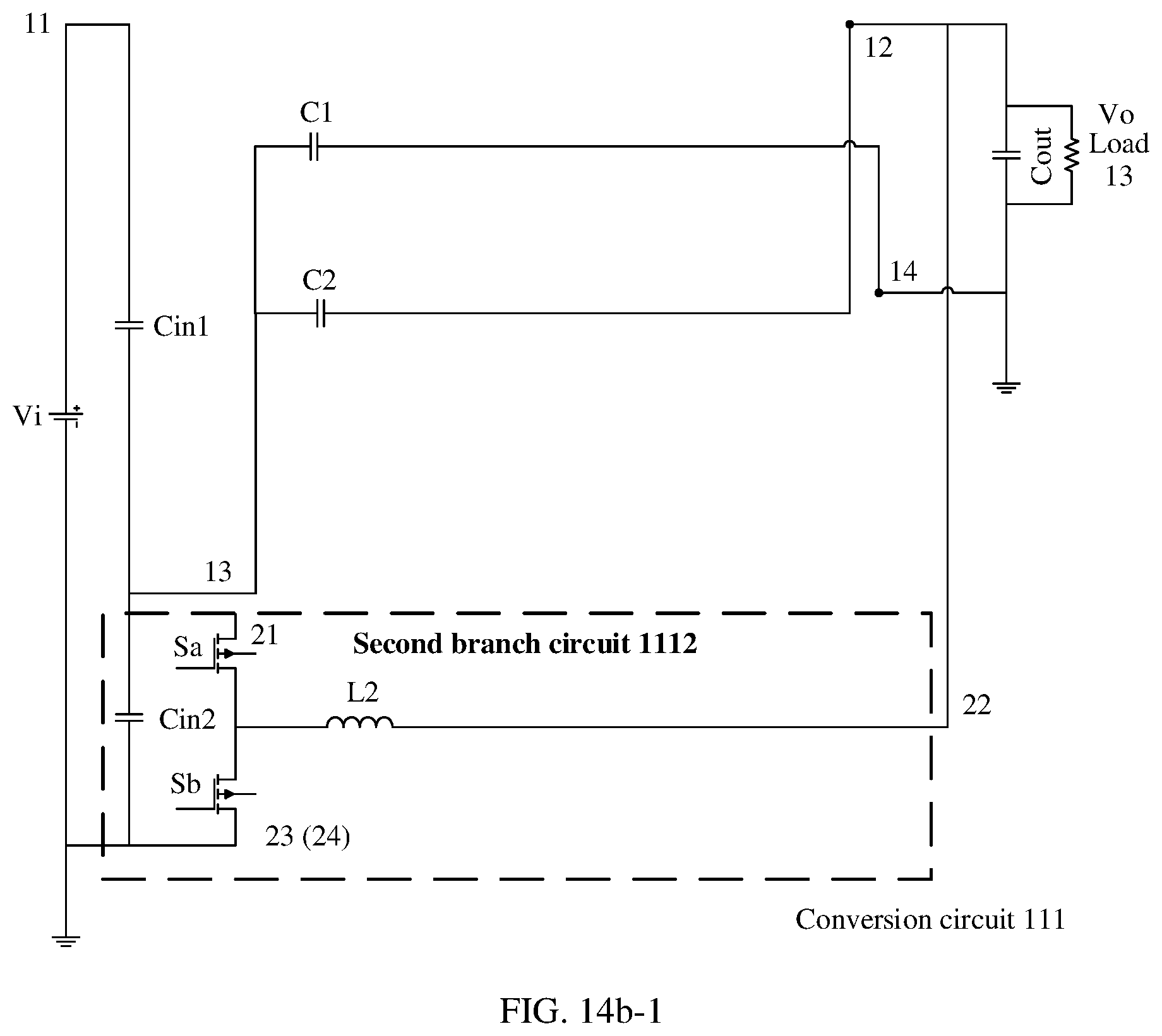 Patent US12562632 Figure 20 – Conversion circuit including isolation and conversion units, and switch-mode power supply including the conversion circuit
