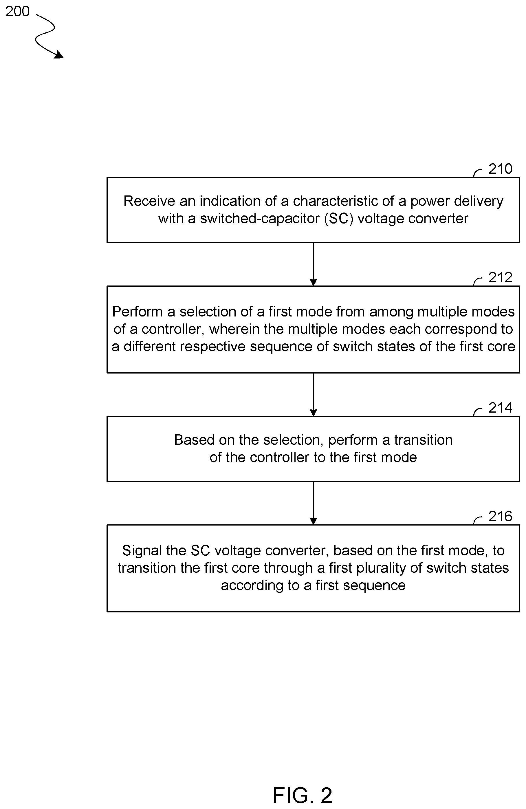 Patent US12562641 Figure 2 – Multilevel switched capacitor regulator with multiple cores