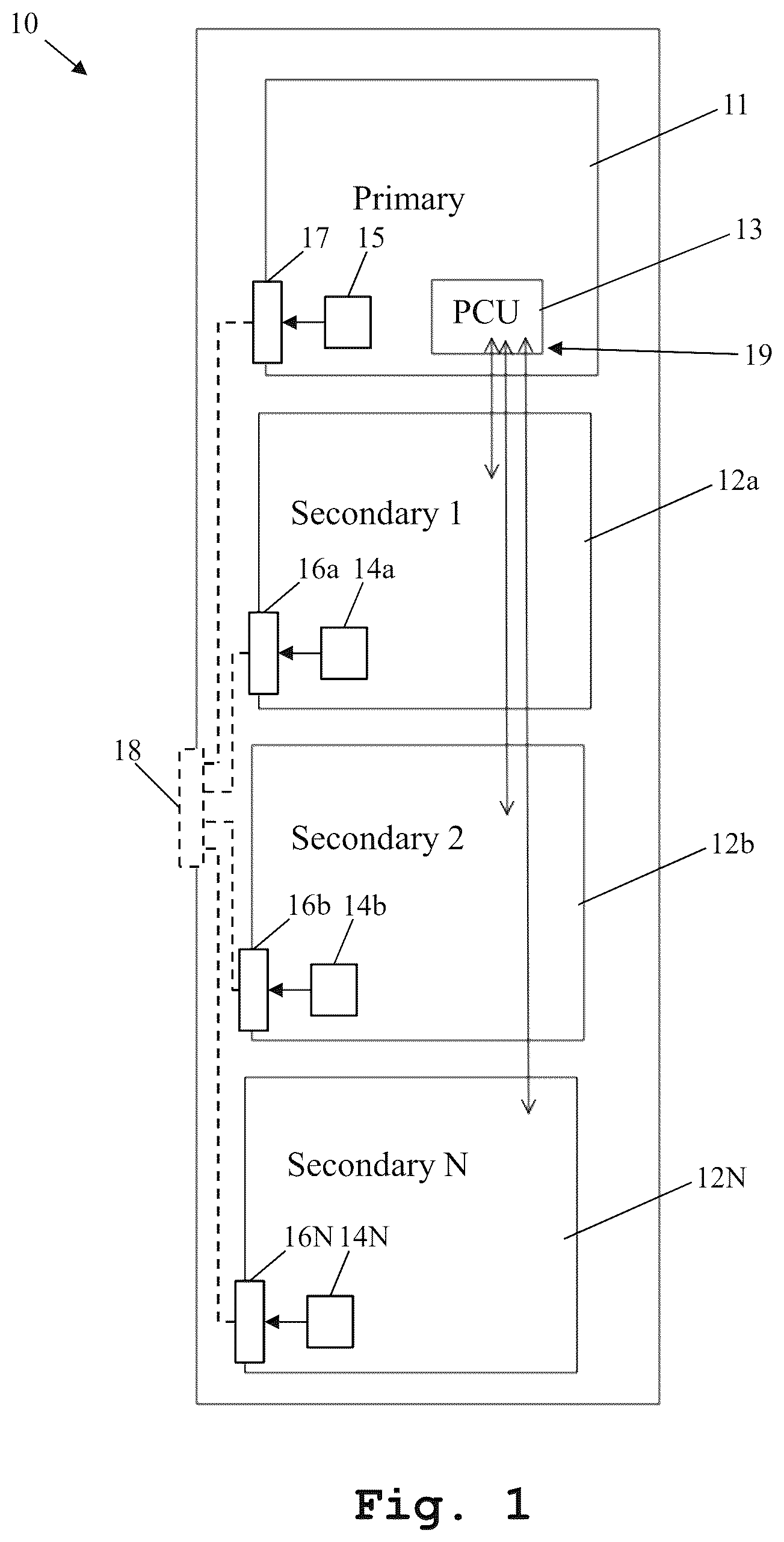 Patent US12562643 Figure 1 – Modular power supply, module designed therefor, and power supply method