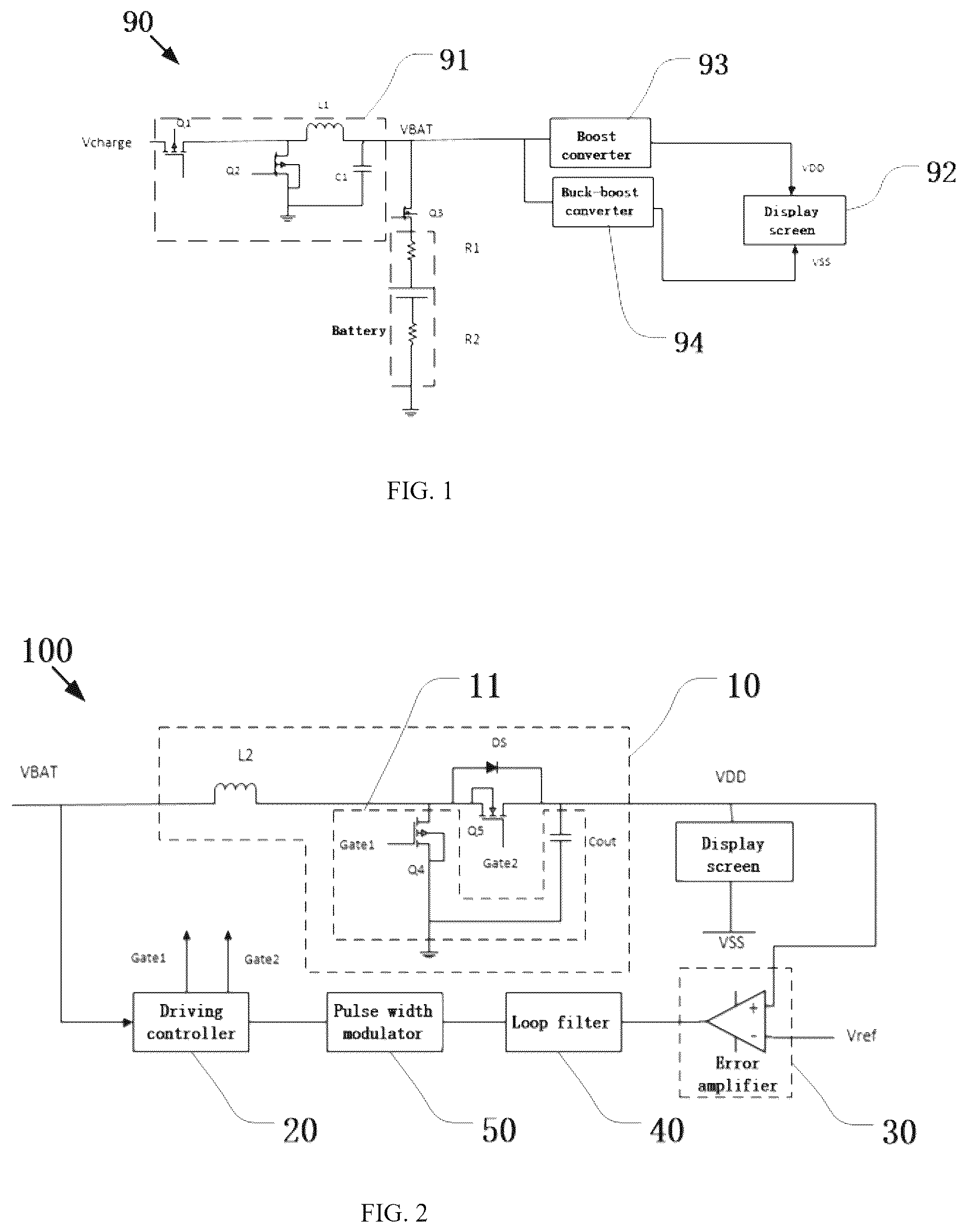 Patent US12562644 Figure 1 – Voltage stabilizing circuit, voltage stabilizing method, charging circuit, and electronic equipment