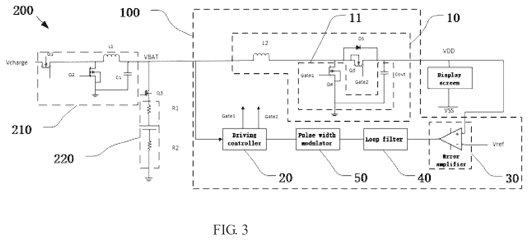 Patent US12562644 Figure 2 – Voltage stabilizing circuit, voltage stabilizing method, charging circuit, and electronic equipment