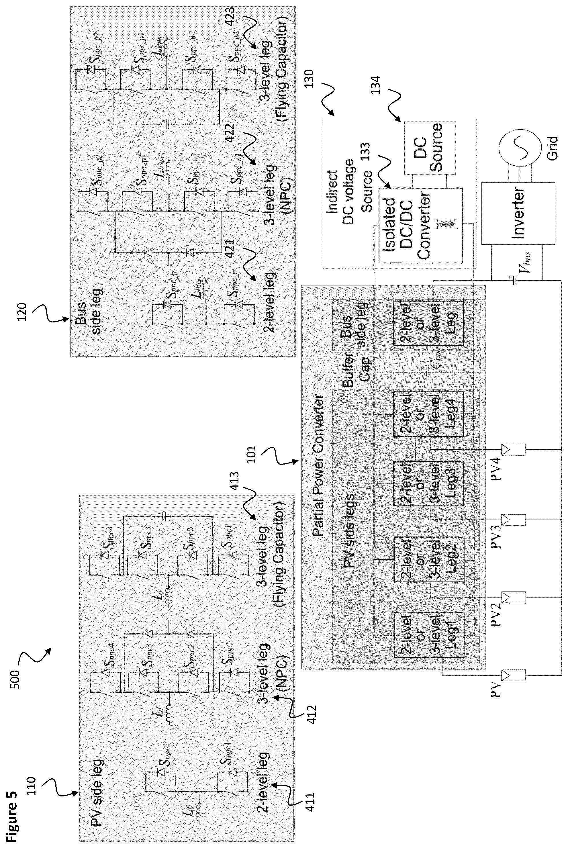 Patent US12562646 Figure 8 – Partial power converter