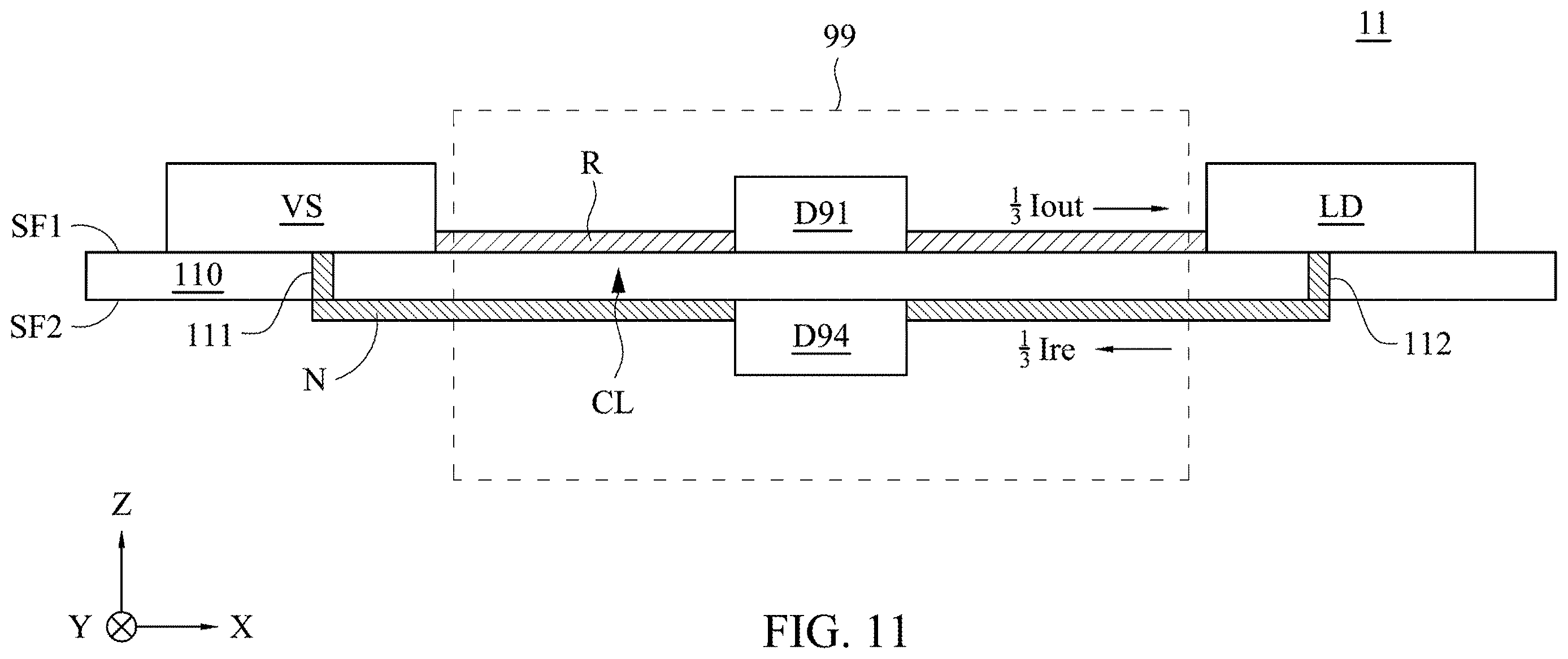 Patent US12562652 Figure 11 – Electronic transformer and three-phase four-wire power system thereof