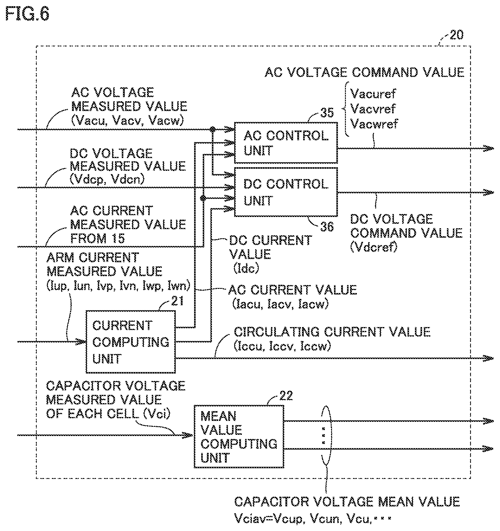 Patent US12562653 Figure 6 – Power conversion device