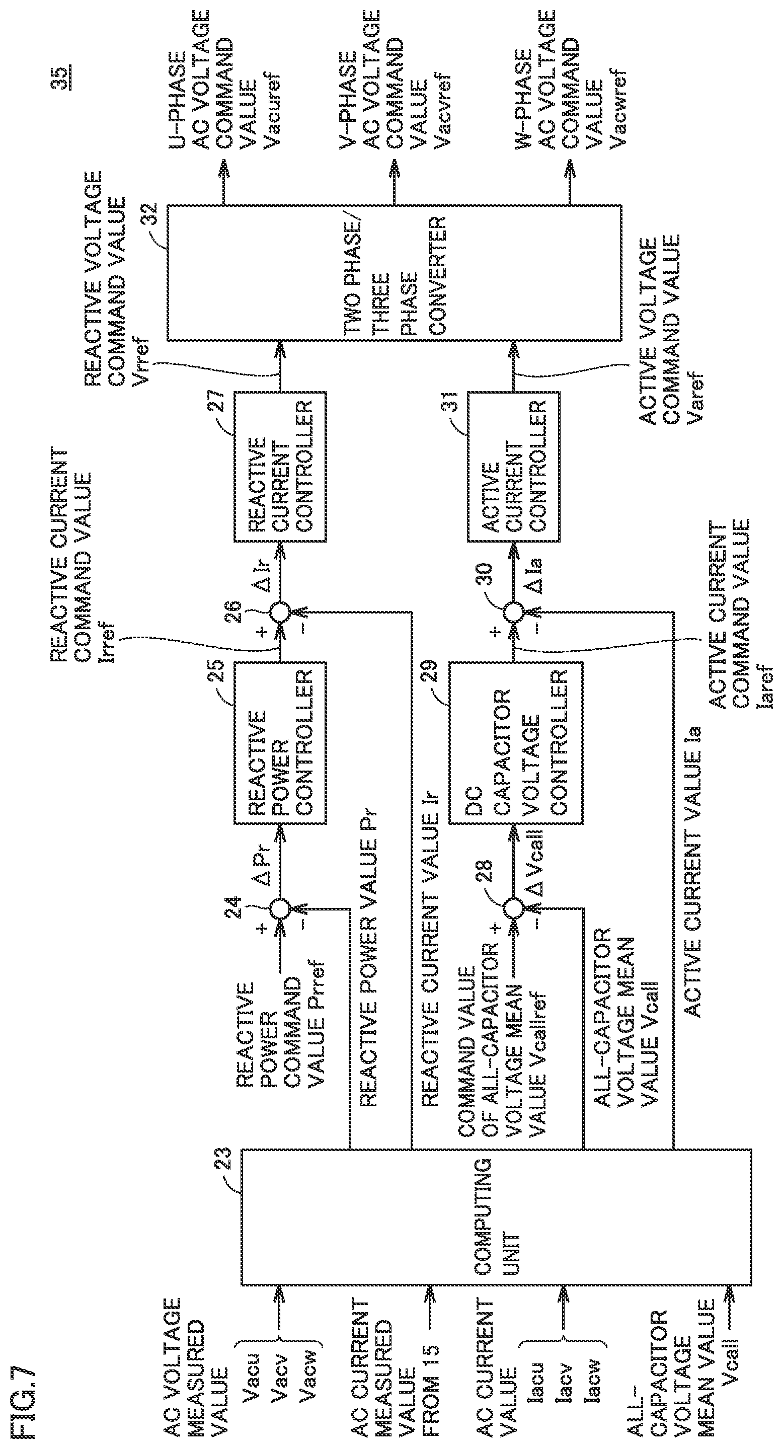 Patent US12562653 Figure 7 – Power conversion device