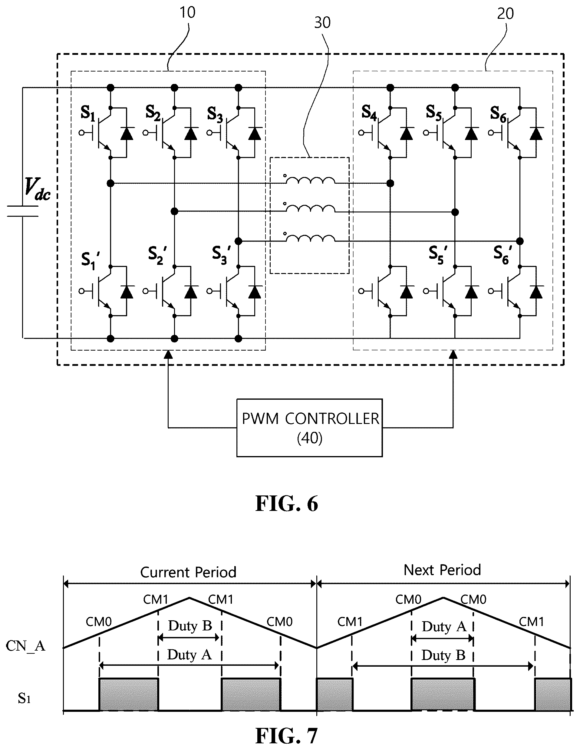 Patent US12562656 Figure 5 – PWM control apparatus and method for 2-stage inverter