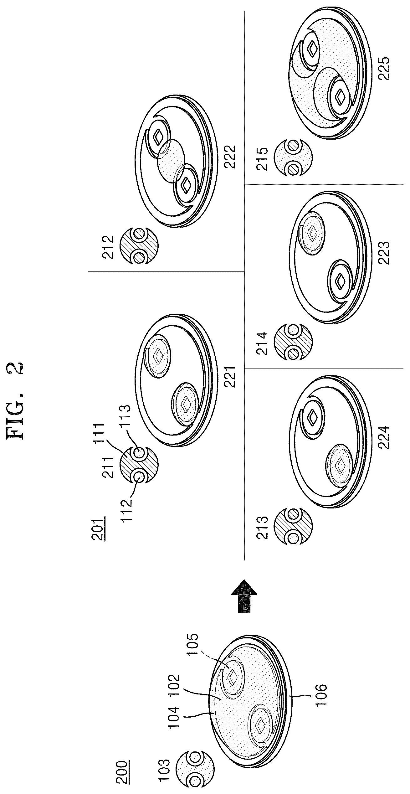 Patent US12562658 Figure 2 – Soft haptic device and method of local control therein
