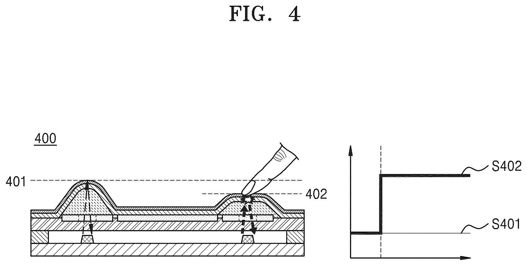 Patent US12562658 Figure 4 – Soft haptic device and method of local control therein
