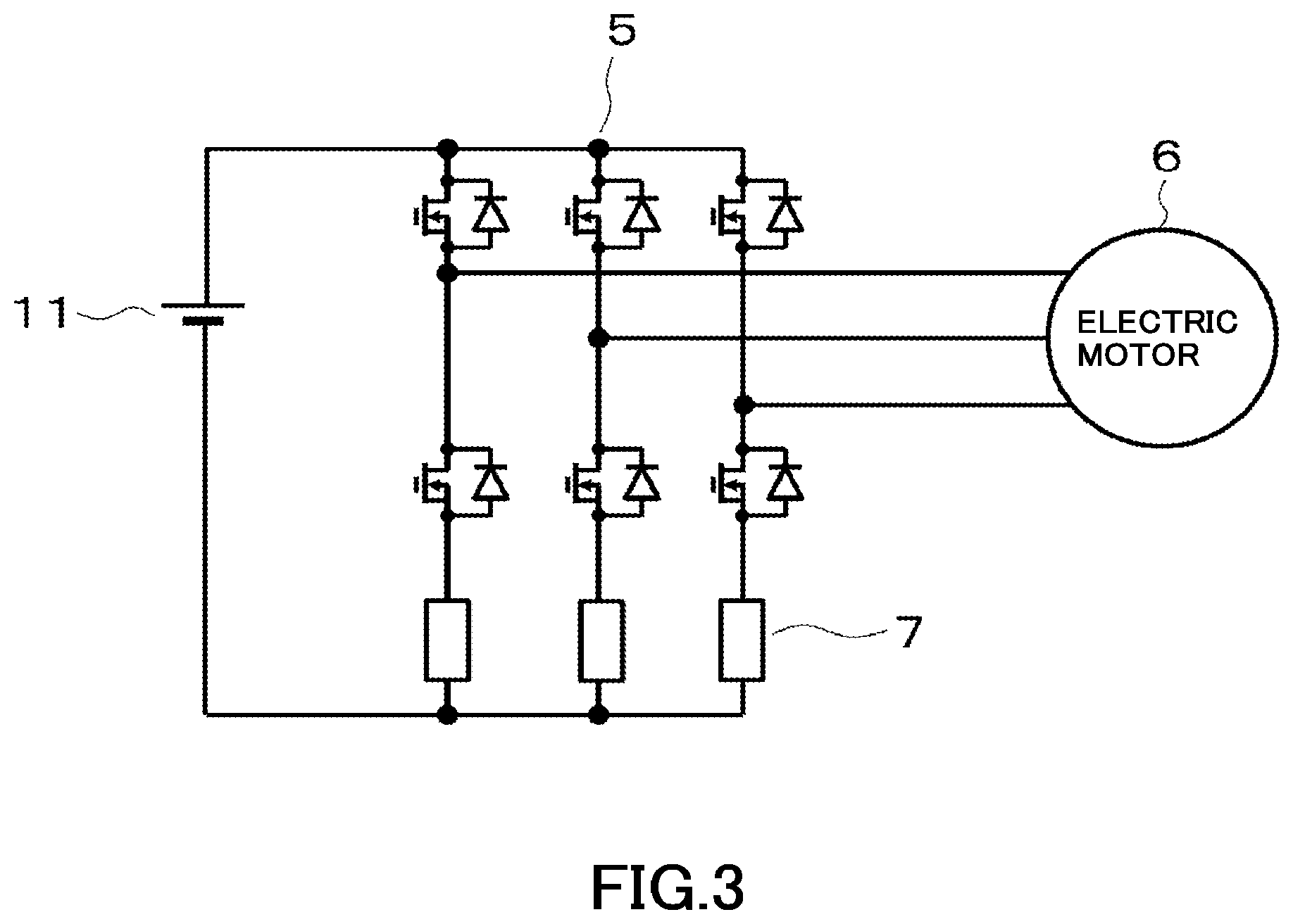 Patent US12562664 Figure 3 – Electric motor controller