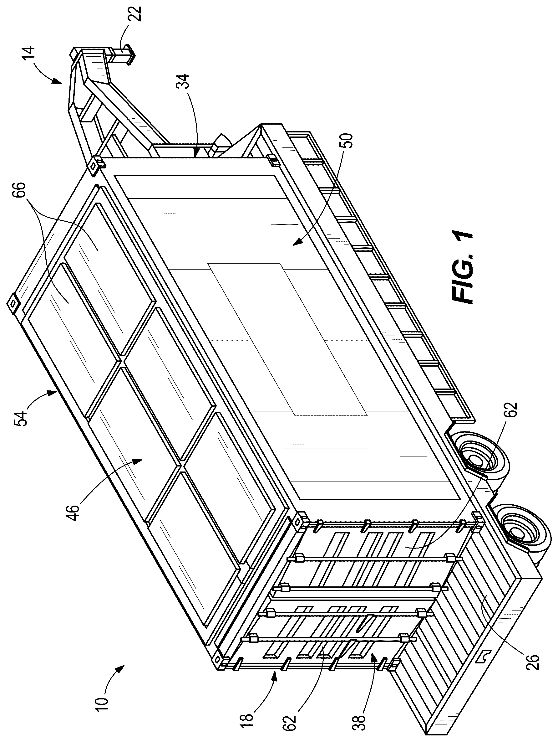 Patent US12562670 Figure 1 – Mobile generator