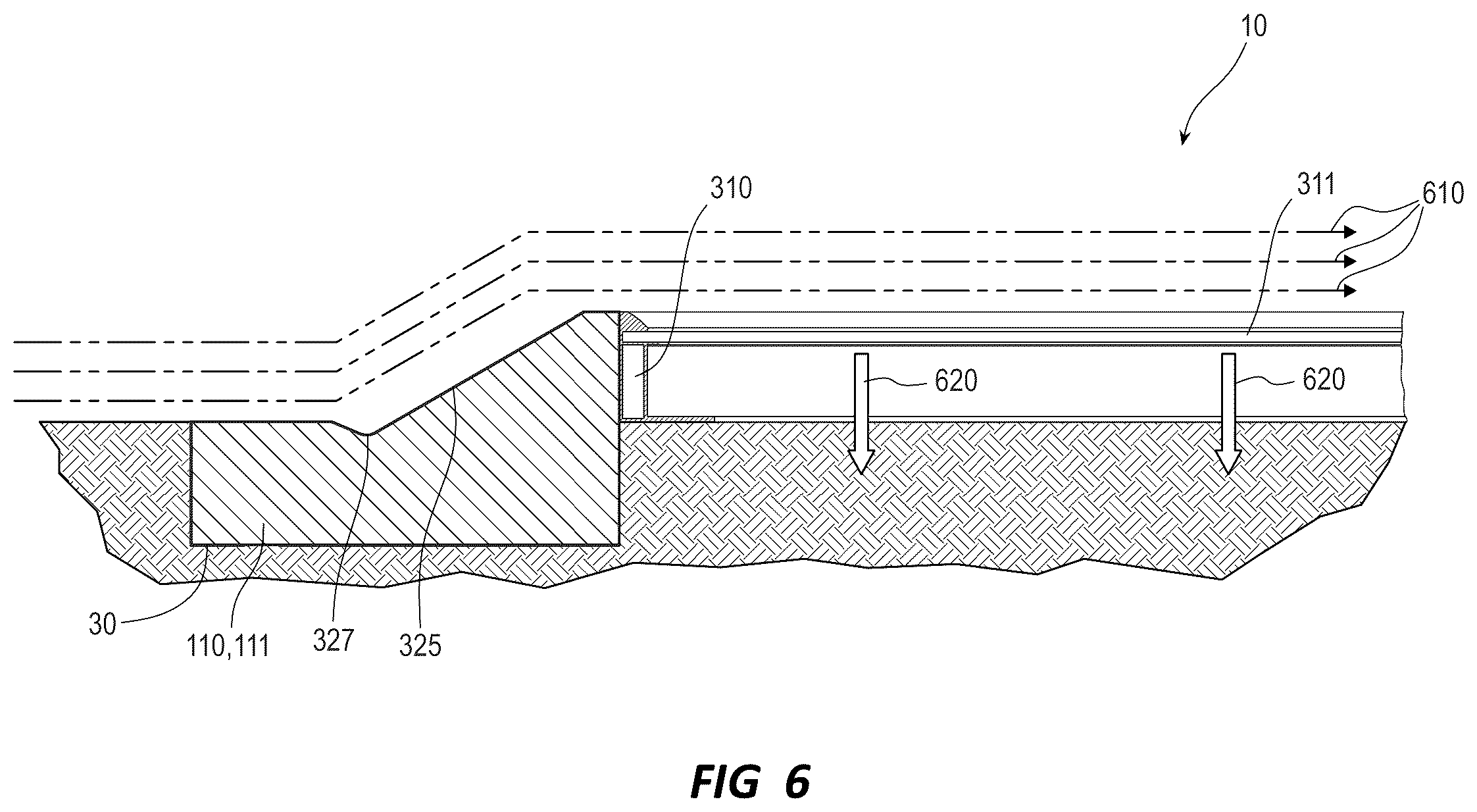Patent US12562671 Figure 6 – Perimeter block device and methods