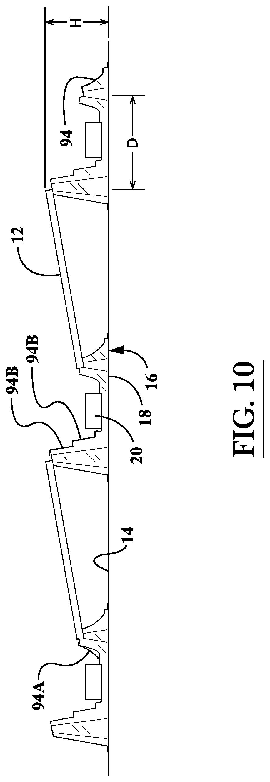Patent US12562673 Figure 7 – Support assembly for photovoltaic modules and mounting system using the same