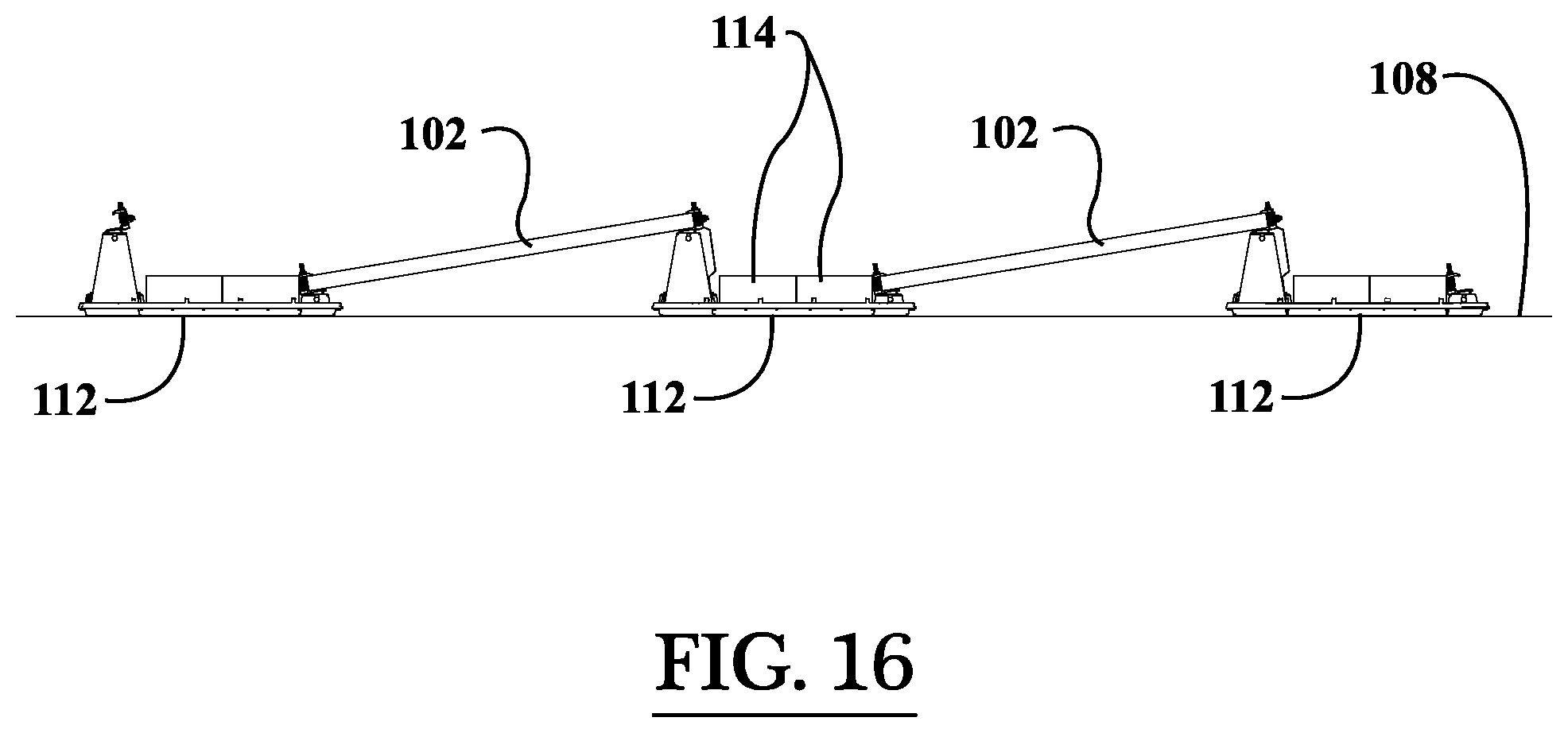 Patent US12562673 Figure 11 – Support assembly for photovoltaic modules and mounting system using the same
