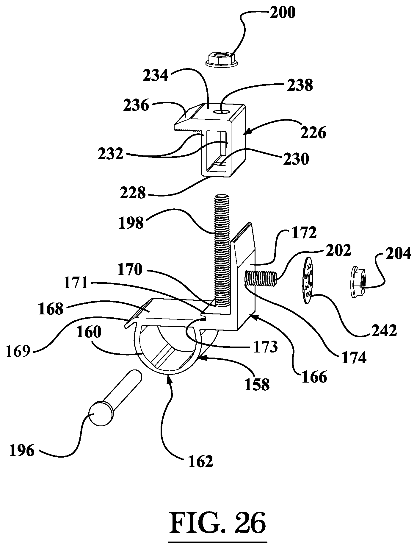 Patent US12562673 Figure 20 – Support assembly for photovoltaic modules and mounting system using the same