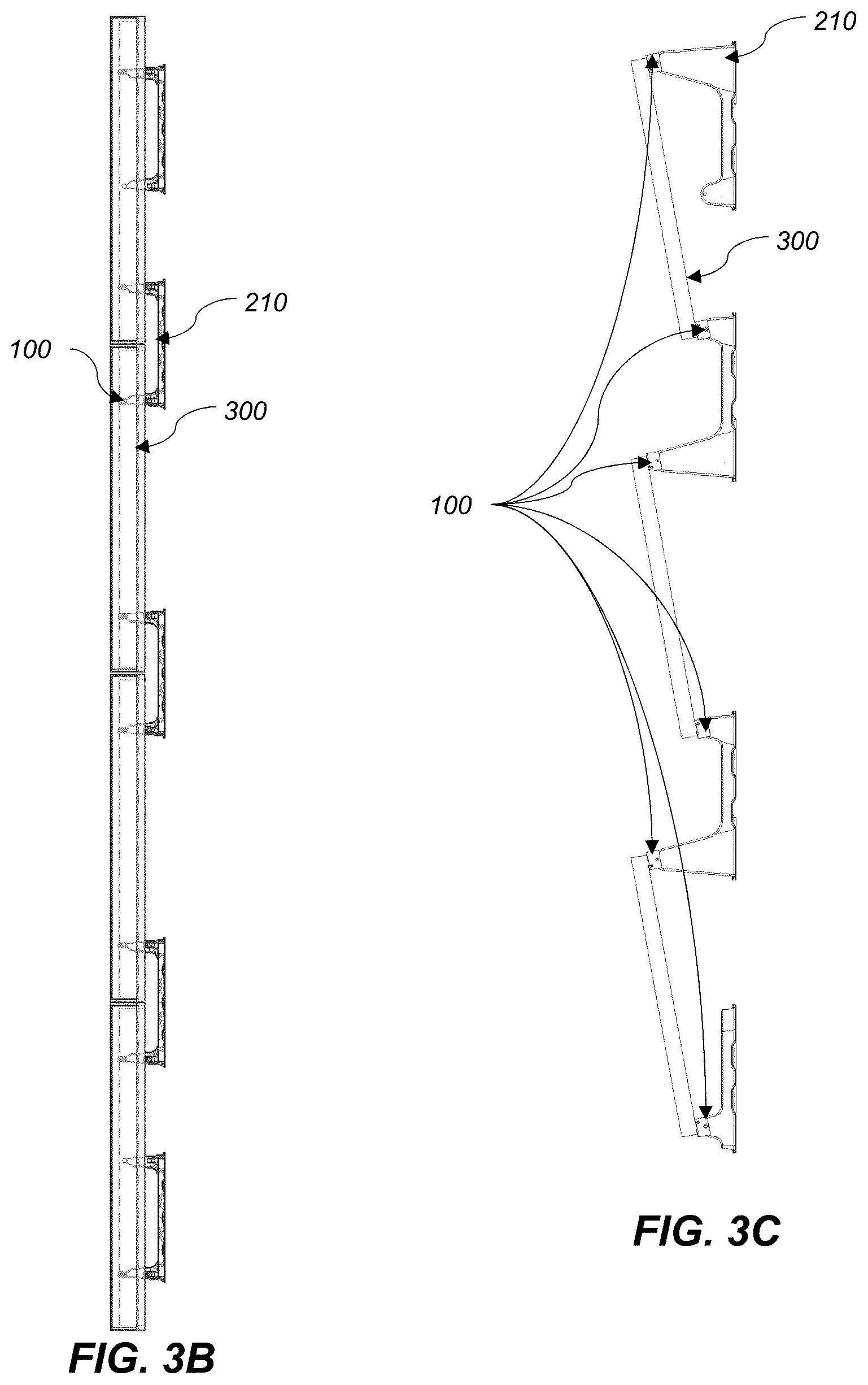 Patent US12562676 Figure 8 – Levers for solar panel clamp assemblies