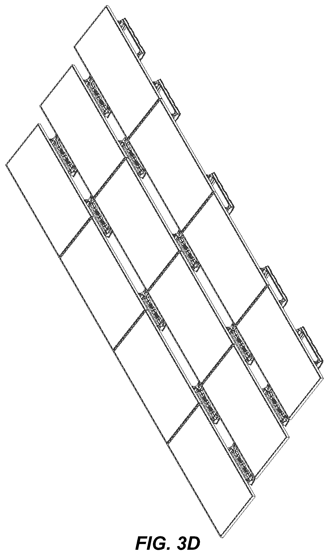Patent US12562676 Figure 9 – Levers for solar panel clamp assemblies