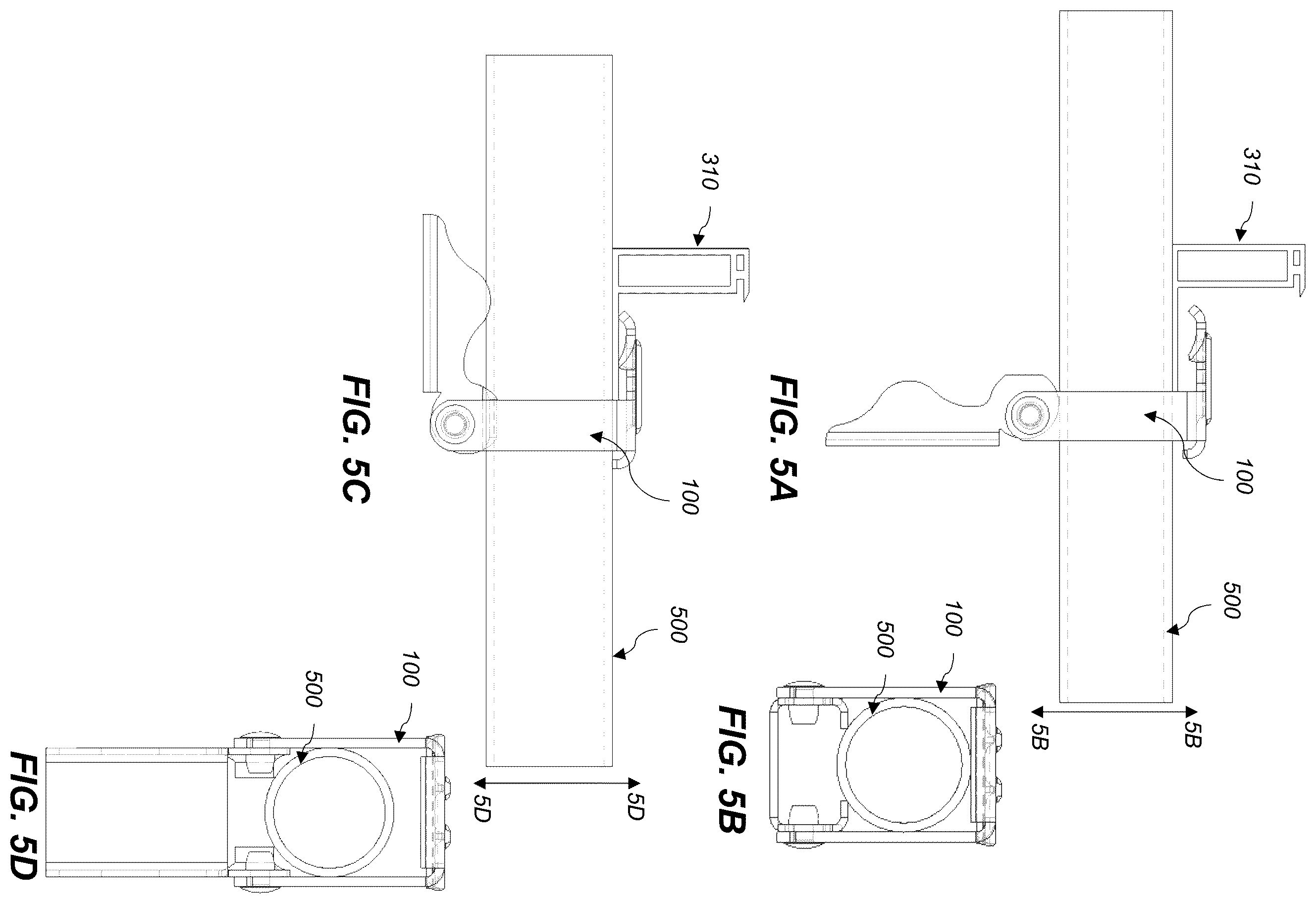 Patent US12562676 Figure 11 – Levers for solar panel clamp assemblies