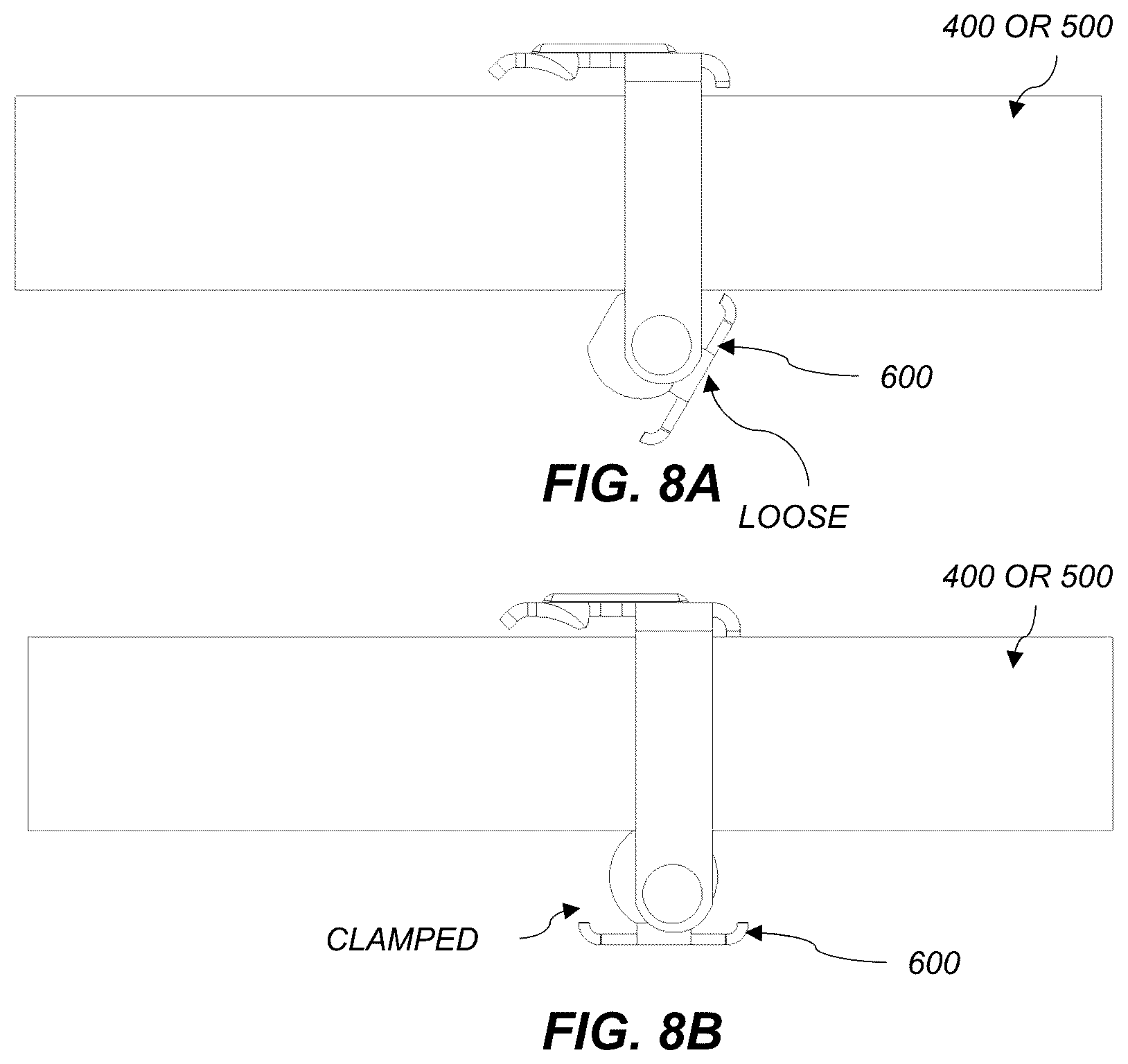 Patent US12562676 Figure 14 – Levers for solar panel clamp assemblies