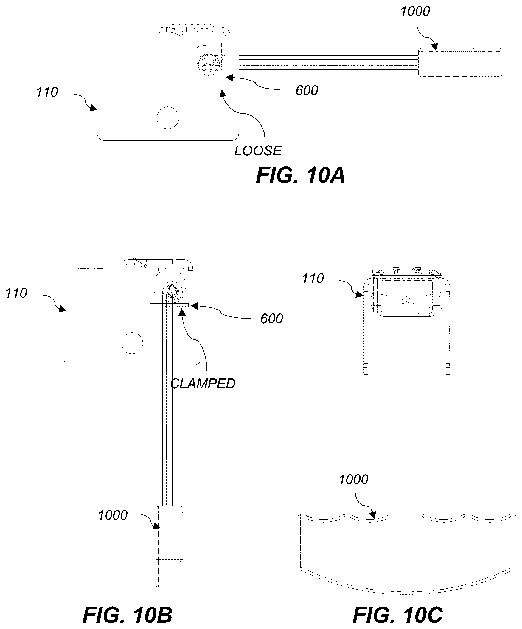Patent US12562676 Figure 16 – Levers for solar panel clamp assemblies