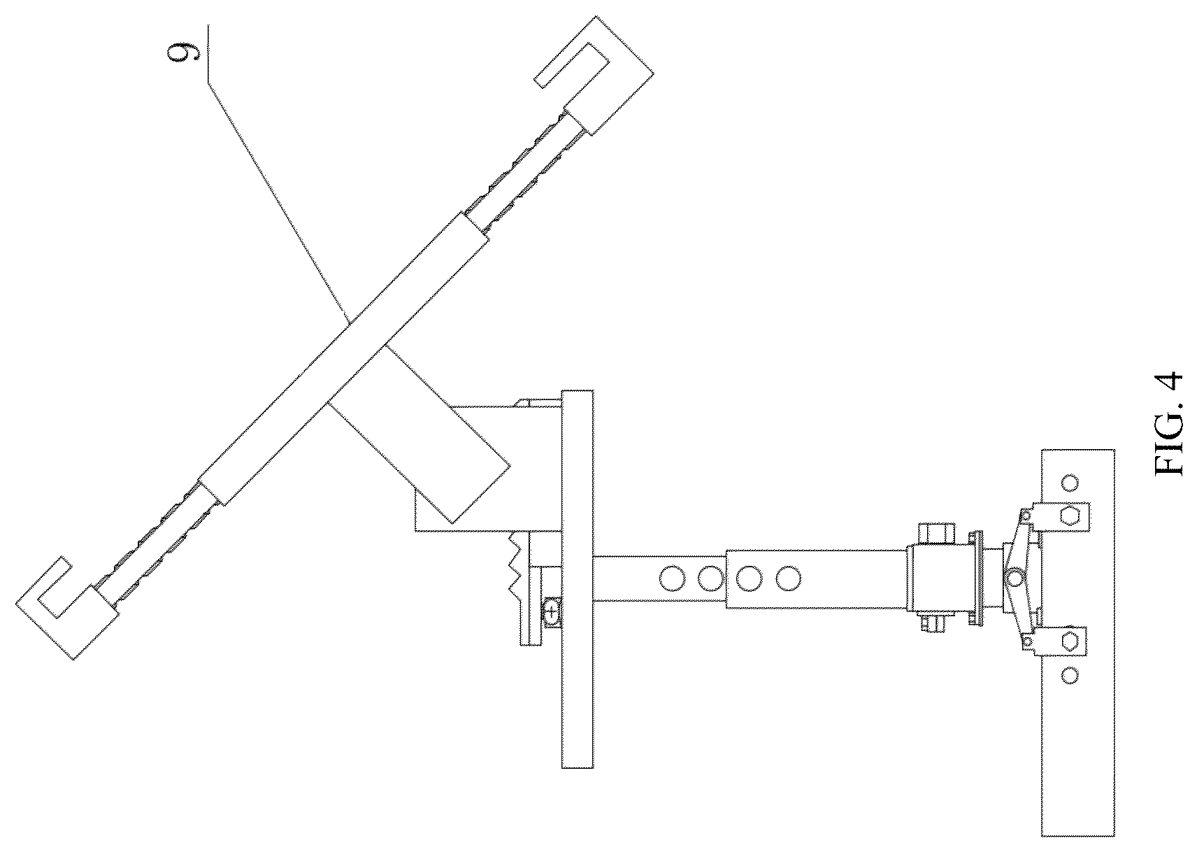 Patent US12562677 Figure 4 – Photovoltaic assembly convenient for angle adjustment