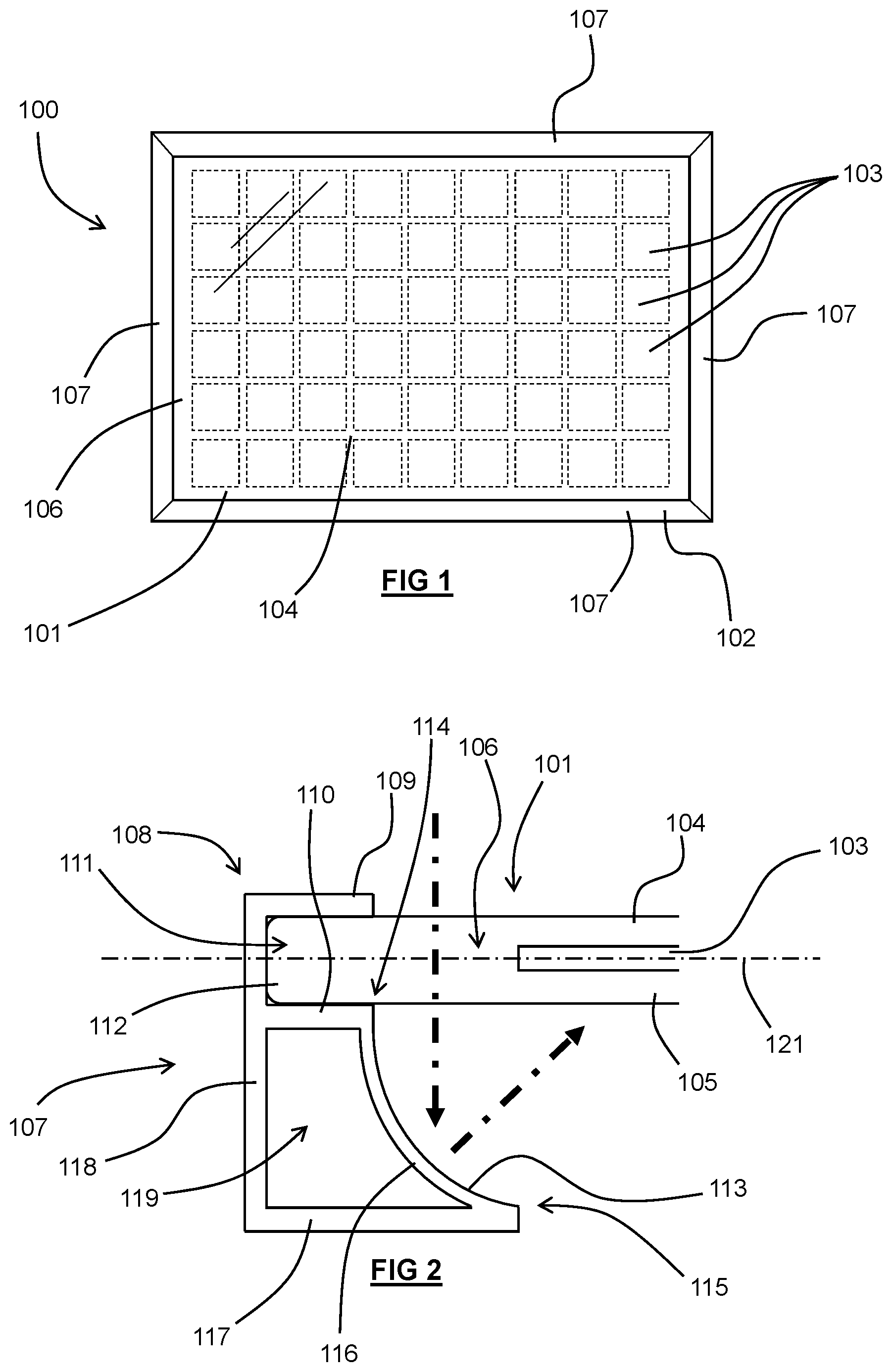 Patent US12562679 Figure 1 – Solar module frame member