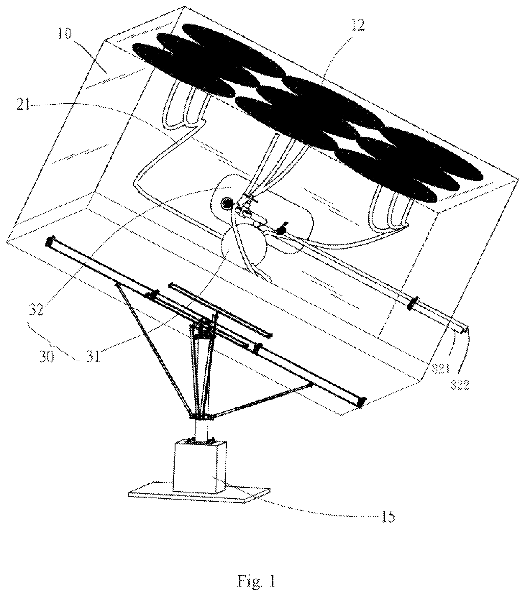 Patent US12562681 Figure 1 – Solar energy storage and generation system